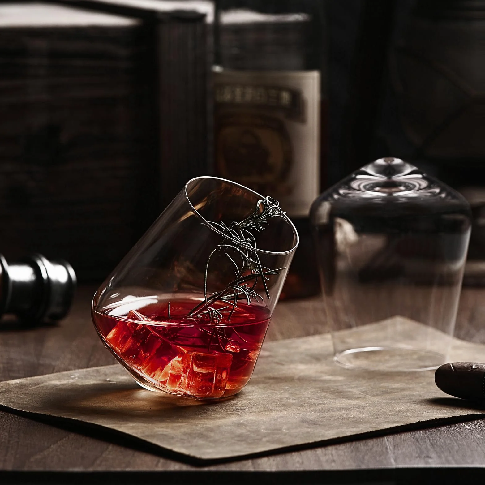 Szklanki do rumu, do whisky, koniaku, whisky bez trzonka, kieliszki do degustacji, kryształowe kieliszki do likieru, zestaw 6 sztuk, 300 ml