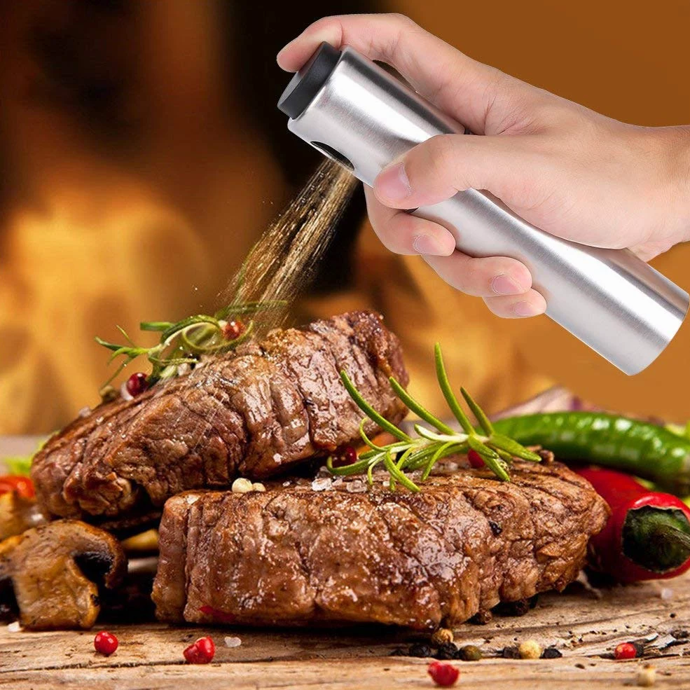 Opryskiwacz oleju ze stali nierdzewnej dozownik do butelek do gotowania pieczenia pieczenia grillowania smażenia