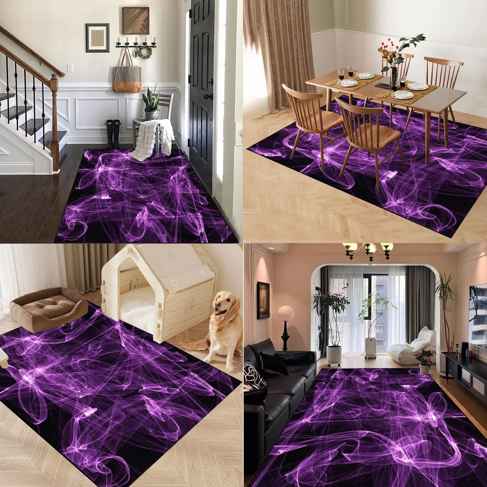 Gaming Dywan Krzesło 170 x 230 cm Mata na krzesło komputerowe, mata na krzesło biurowe, dywan do gier, podłoga, mata na krzesło inwalidzkie, mata wielofunkcyjna mata ochronna