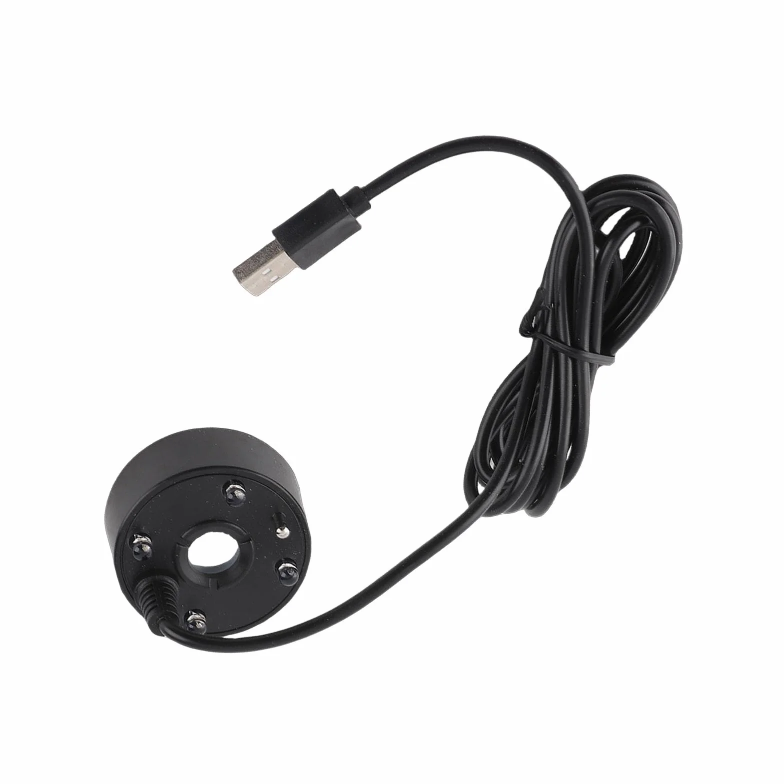 Technologia Ultra Sound Mist Maker Fogger, Zasilany Przez USB, Kolorowe Diody LED, Halloweenowa Atmosfera dla Fontann, Akwariów (TOPINCNbinzu3pxsr-12)