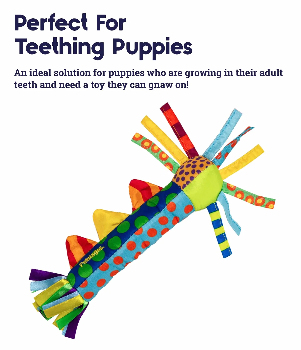 Petstages Cool Teething Stick Zabawka dla psów chłodząca wielobarwna