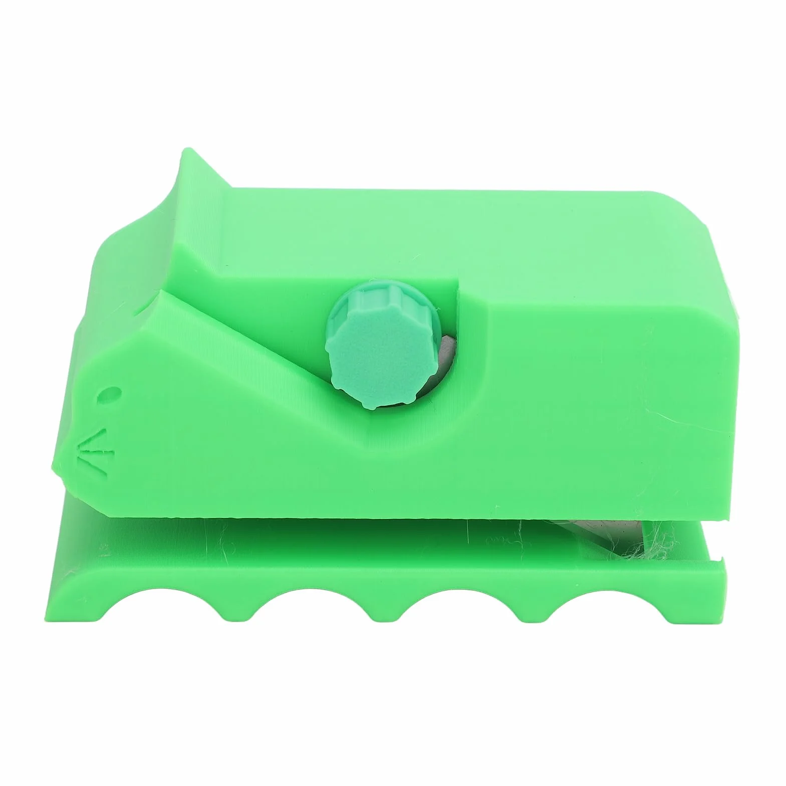 Cat Scratcher Cardboard Cutter 3D Drukowanie Ręcznych Kota Narzędzie do Cięcia Deski Zielony