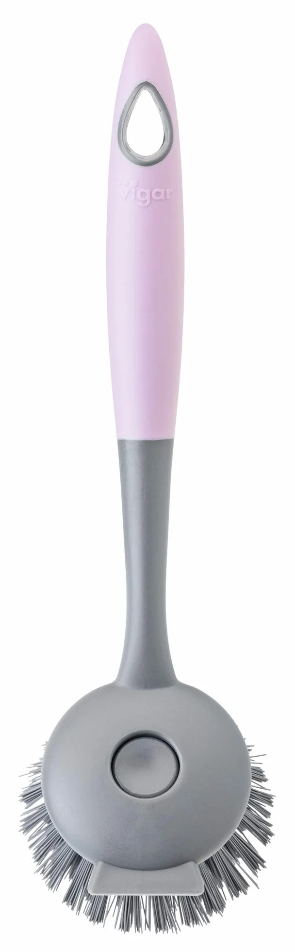 Vigar Hergo szczotka do mycia naczyń, wymienna szczotka do czyszczenia naczyń, wymienne wzornictwo, wymiary: 7,5 x 7 x 24,5 cm nylon