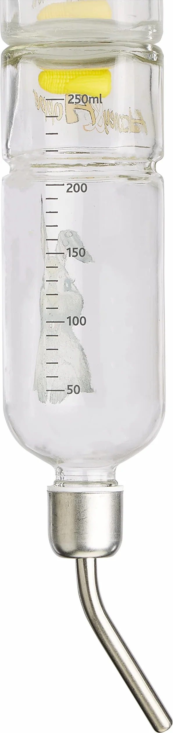 Trixie Miód i pojemnik szklana butelka na wodę, 250 ml