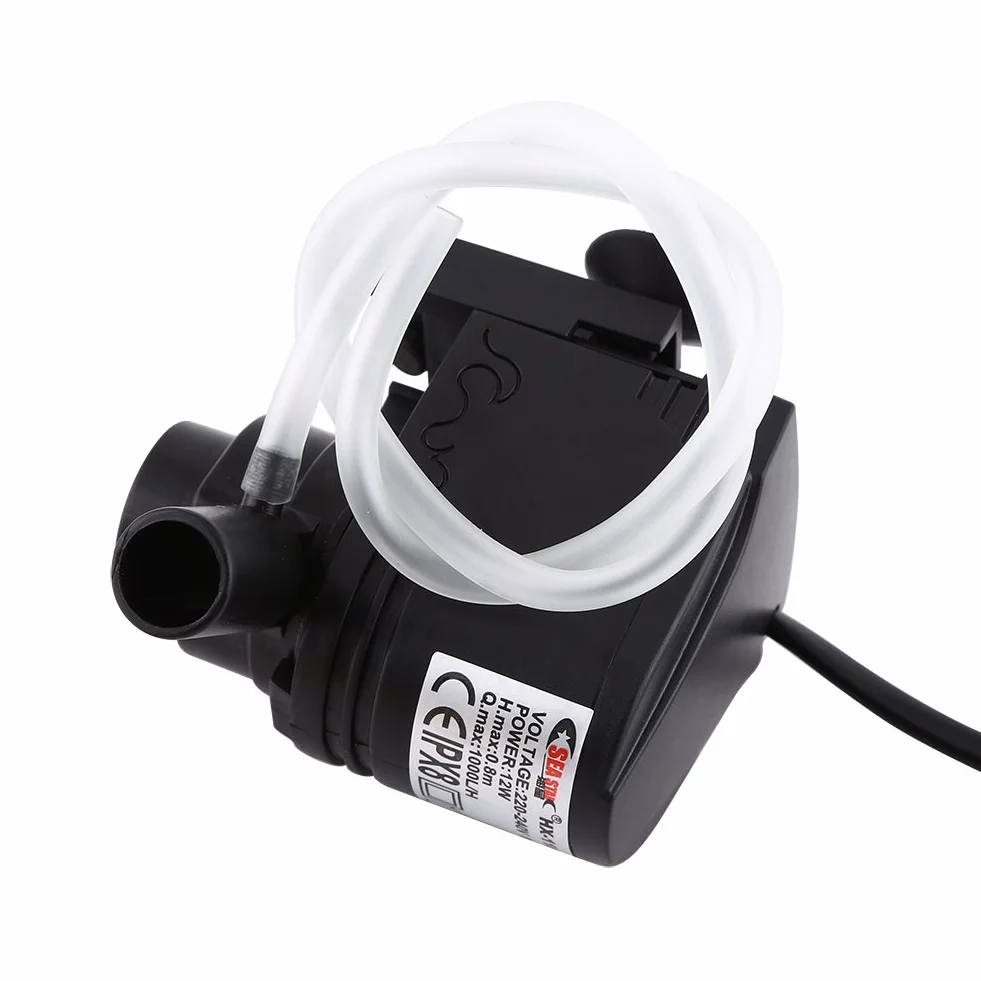 Filtr Akwariowy Gąbkowy 3w1 Zatapialny 220V 12W Pompa Powietrza do Akwarium Zimnej Wody Tropikalne