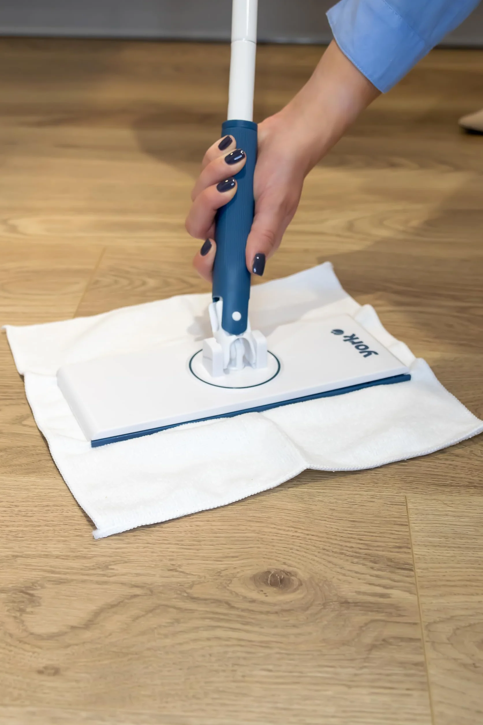 York Snappy mop do podłogi ze ściereczką z mikrofibry 360 przegub obrotowy mop płaski mop czyszczenie czyszczenie