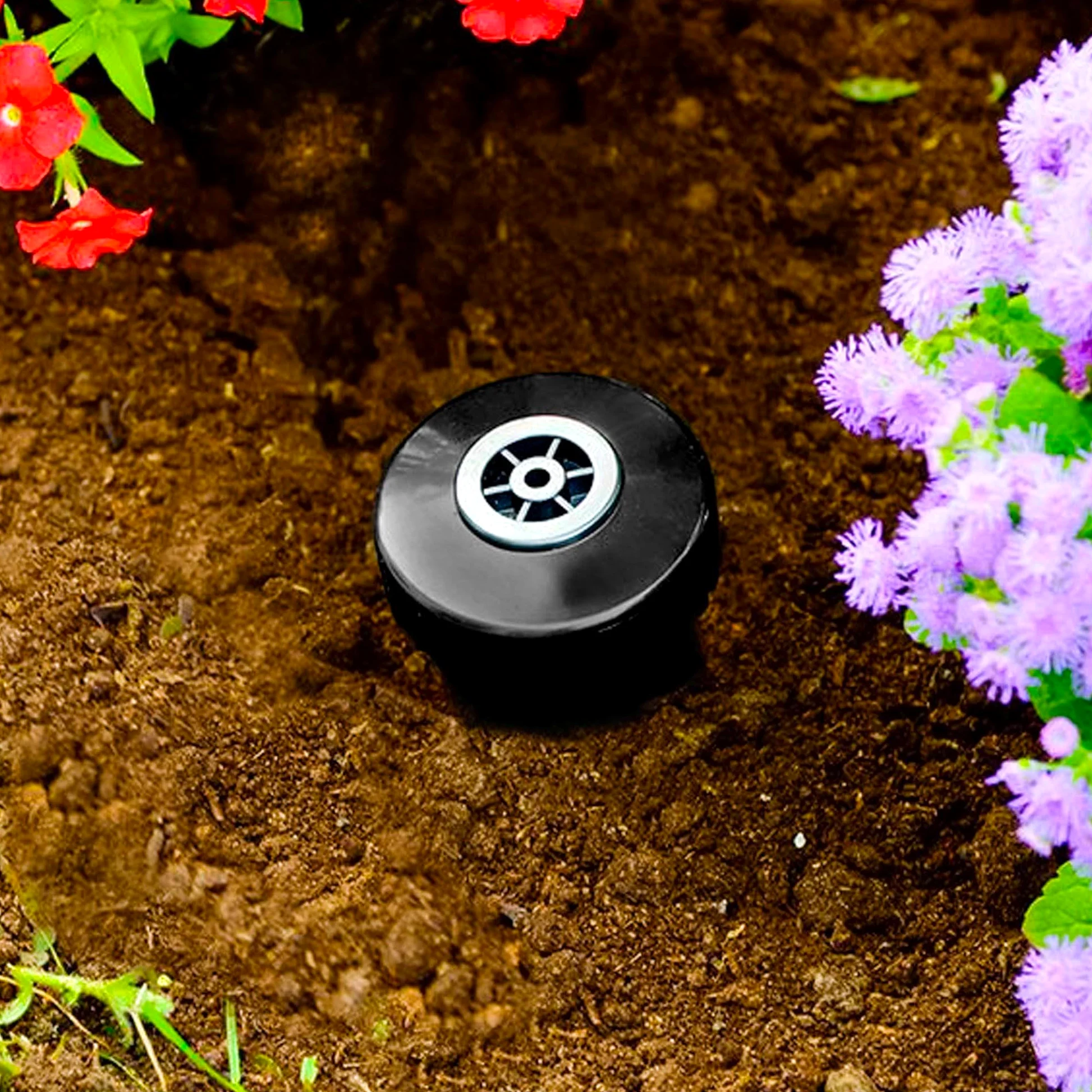 Avilia Zraszacz do kluczy w kształcie zraszacza - kryjówka na klucze do 8 cm, tworzywo sztuczne, 11,8 x 5,8 cm, czarne, ND