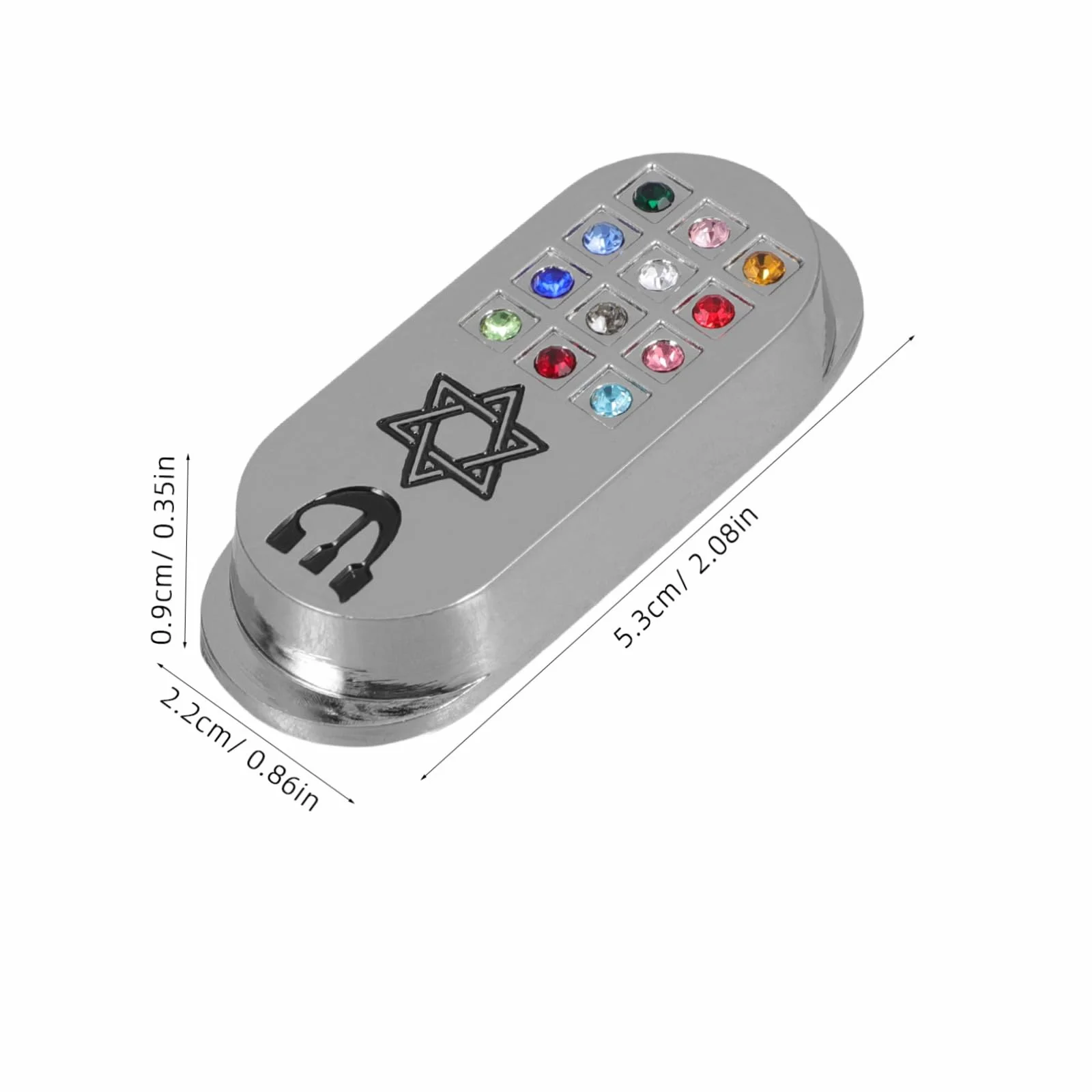 Alipis Żydowskie Metalowe Mezuzah Tablica Dekoracyjne Mezuzah Żydowski Wystrój Mezuzah Przewiń Mezuzah Do Samochodu Żydowskie Mezuzah Samochód Mezuzah Samochód Mezuza Wystrój Klasyczny