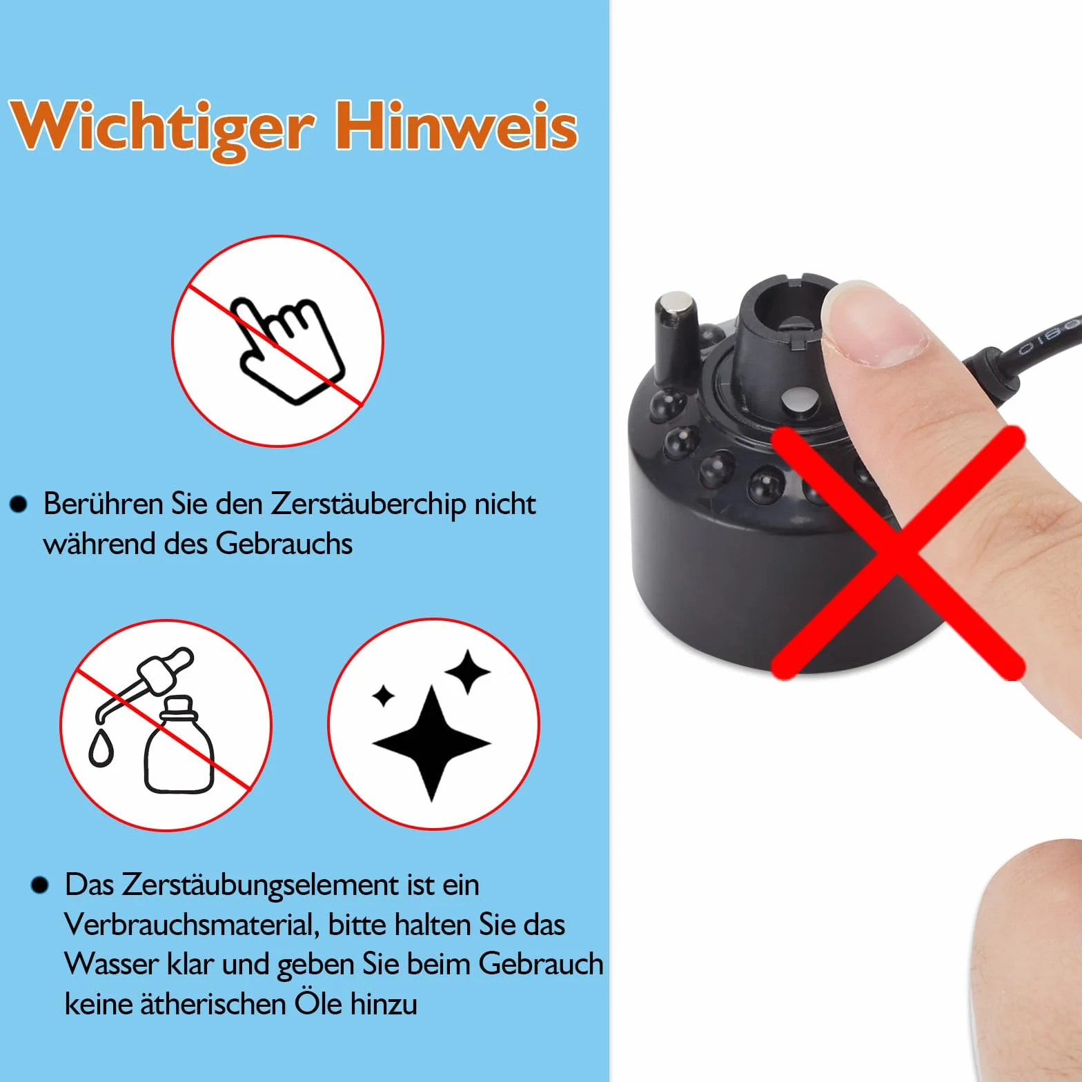 FITNATE Ultrasonic Fog Maker, Nebler ultradźwiękowy nebulizator, 12 diod LED, urządzenie do mgły na Halloween, dynia i doniczka czarownica, fontanna/staw/mgła, nawilżacz powietrza ≥ 400 ml/h