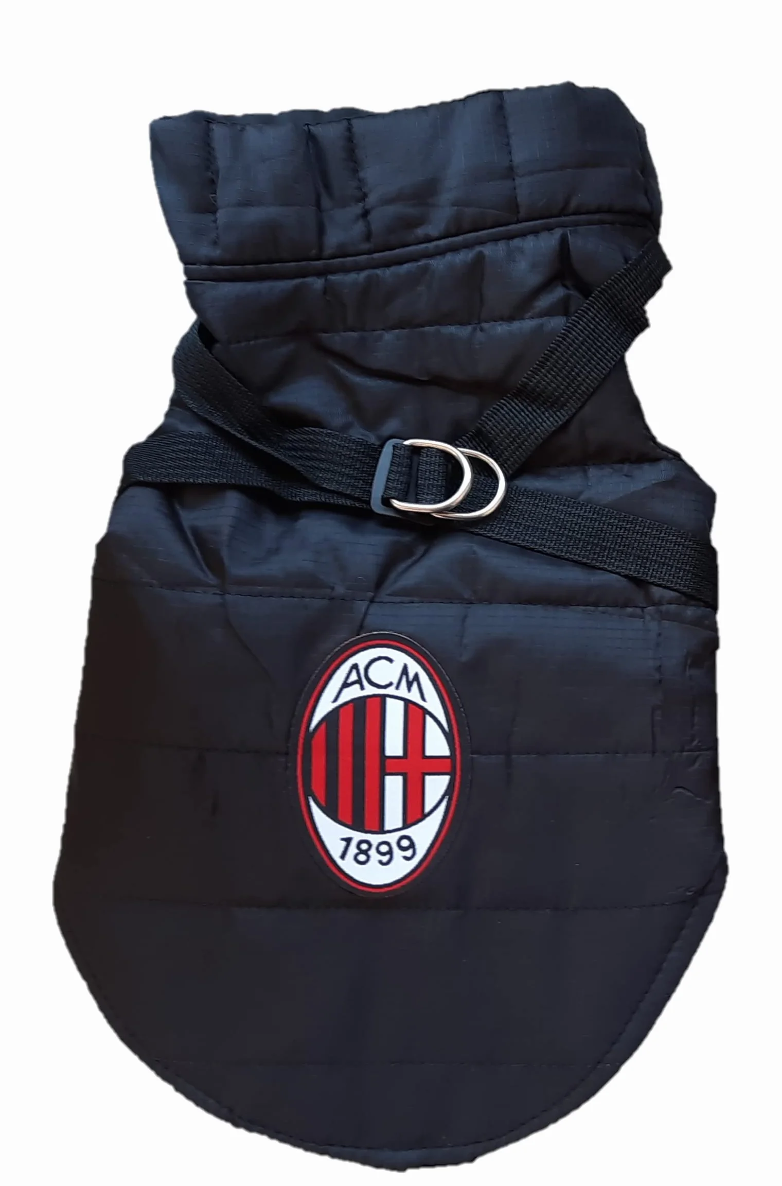 AC Milan AC Milan, Płaszcz dla kotów i psów Unisex Dorosły, Czarny, M