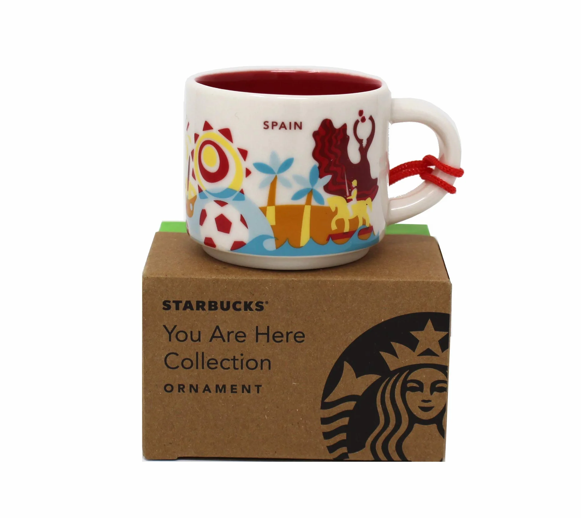 Starbucks You are Here Hiszpania kolekcja pojedyncza filiżanka do espresso