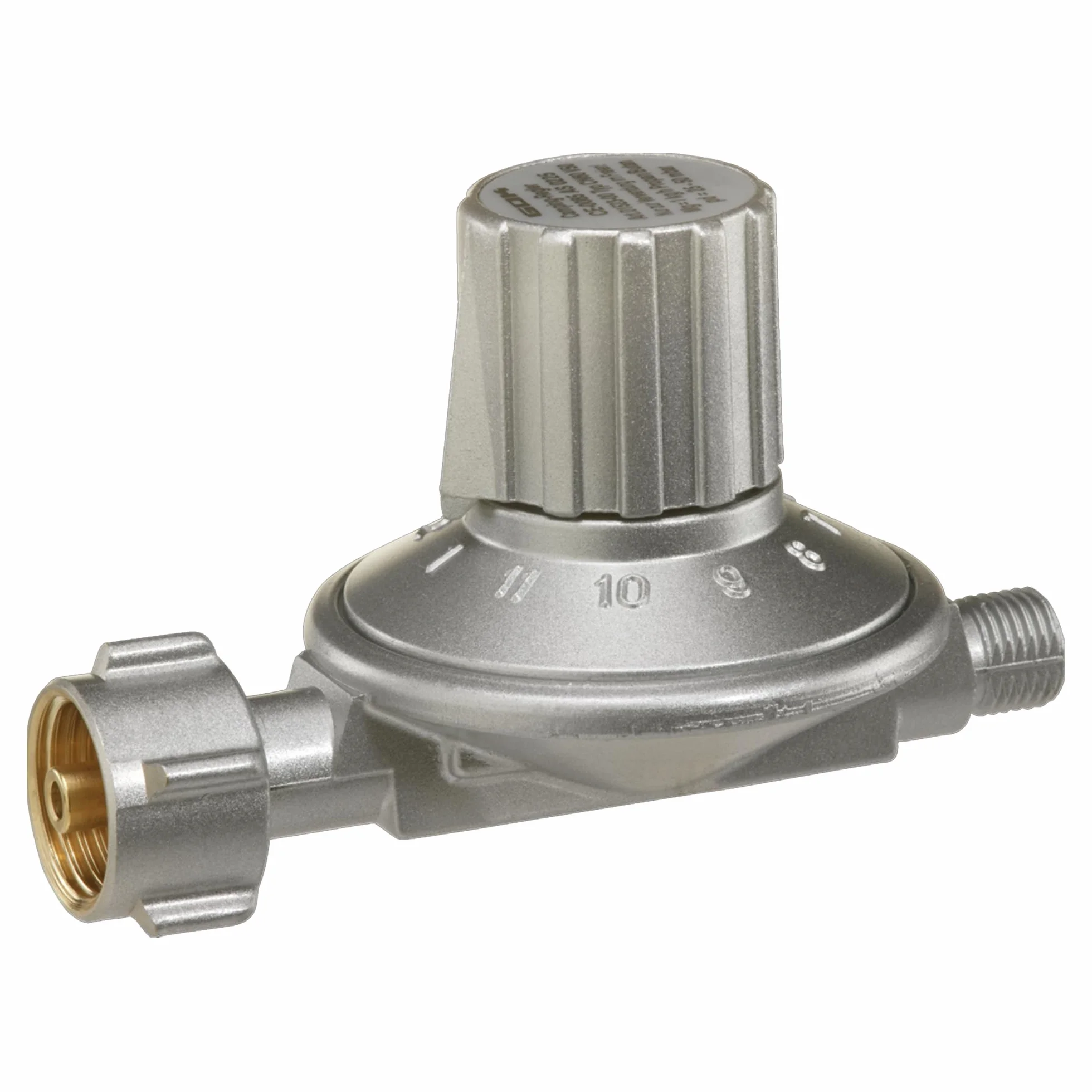 GOK 11-stopniowy regulator gazu od 25 do 50 mbar, certyfikat DIN-DVGW