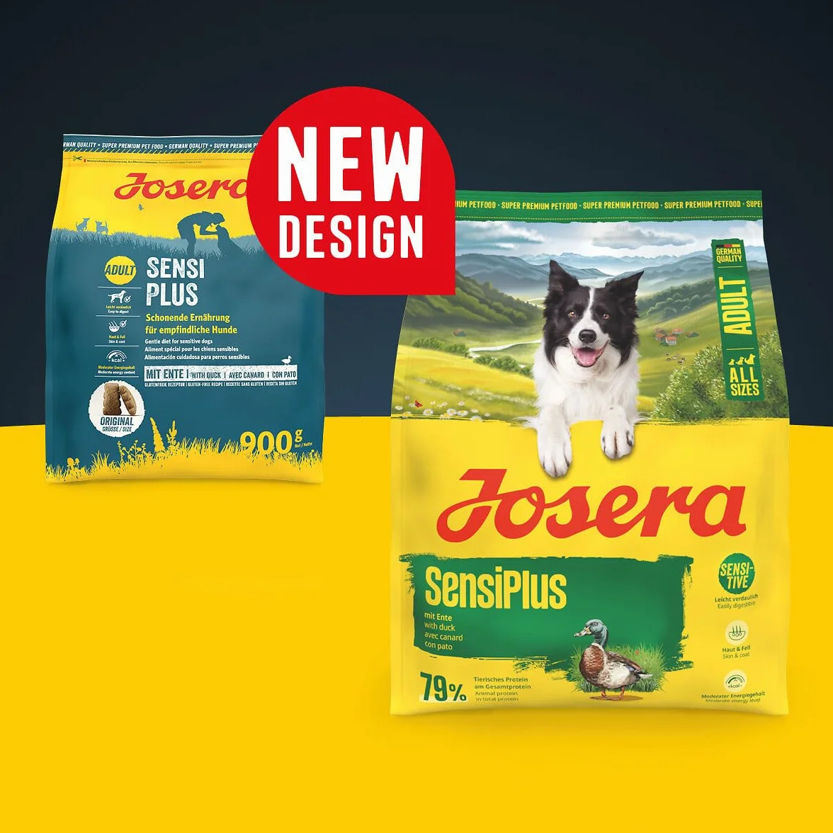 JOSERA Adult SensiPlus kaczka i ryż 3 kg sucha karma dla wrażliwych psów bezglutenowa