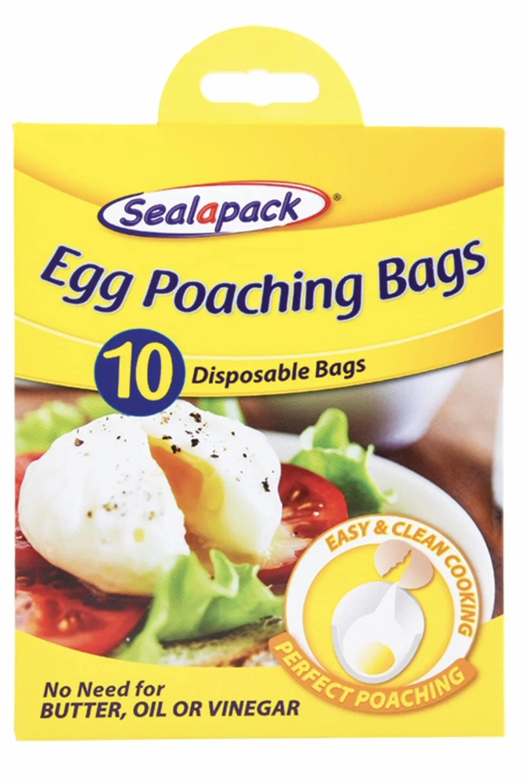 SEALAPACK® SAP053 Zdrowe torby do gotowania jajek, opakowanie 10 sztuk