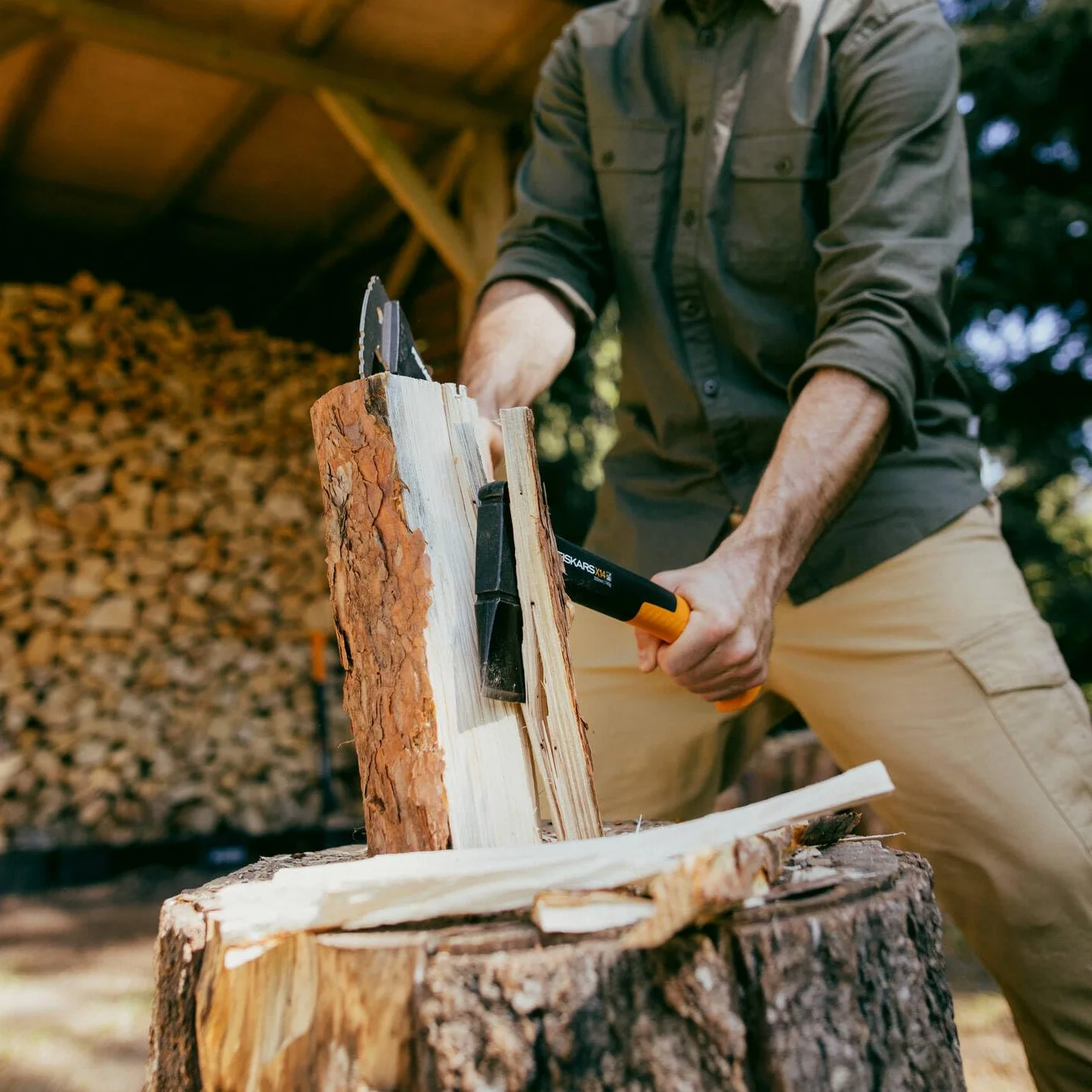 Fiskars Splitting Axe Xs, X-Series X14