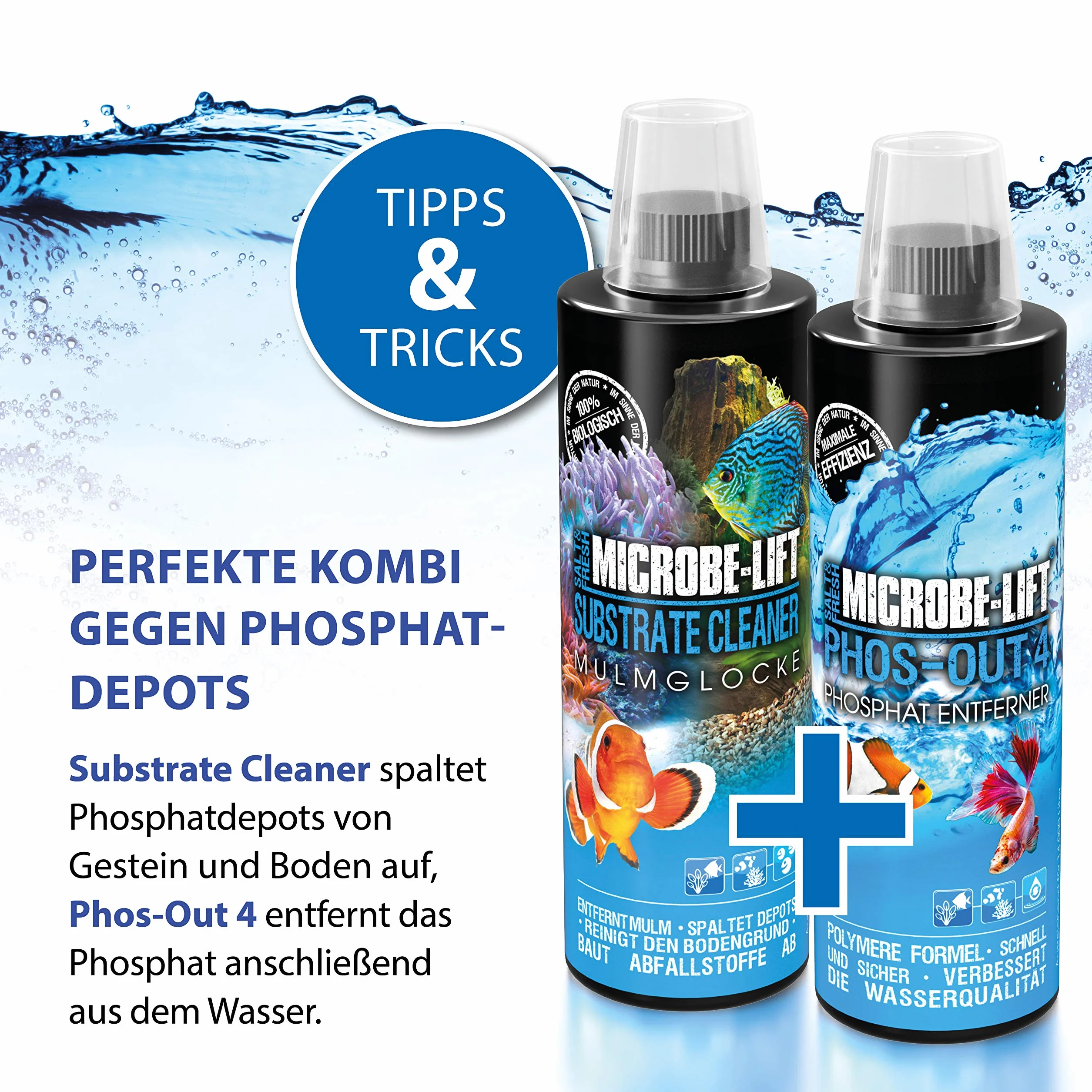 MICROBE-LIFT Substrate Cleaner 118 ml bakterie do akwarium słodkiej i morskiej