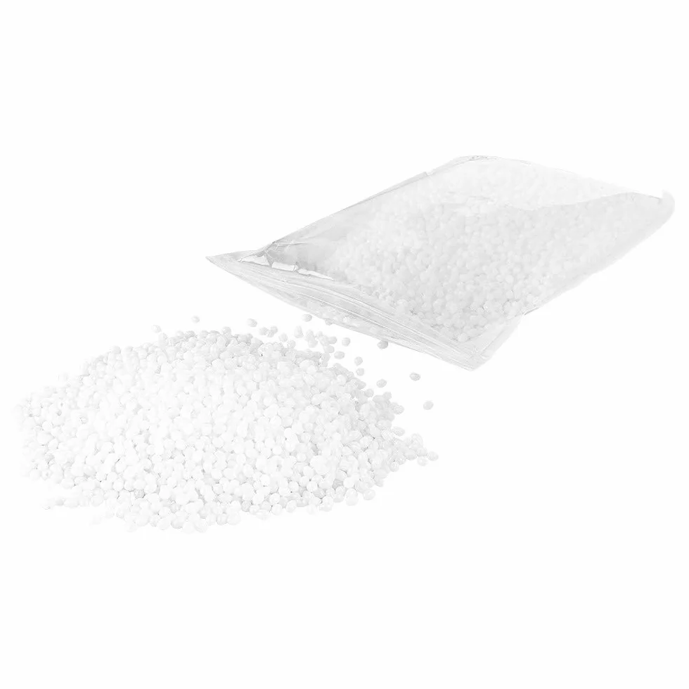 Granulat z tworzywa sztucznego, formowalny, biały, 250 g