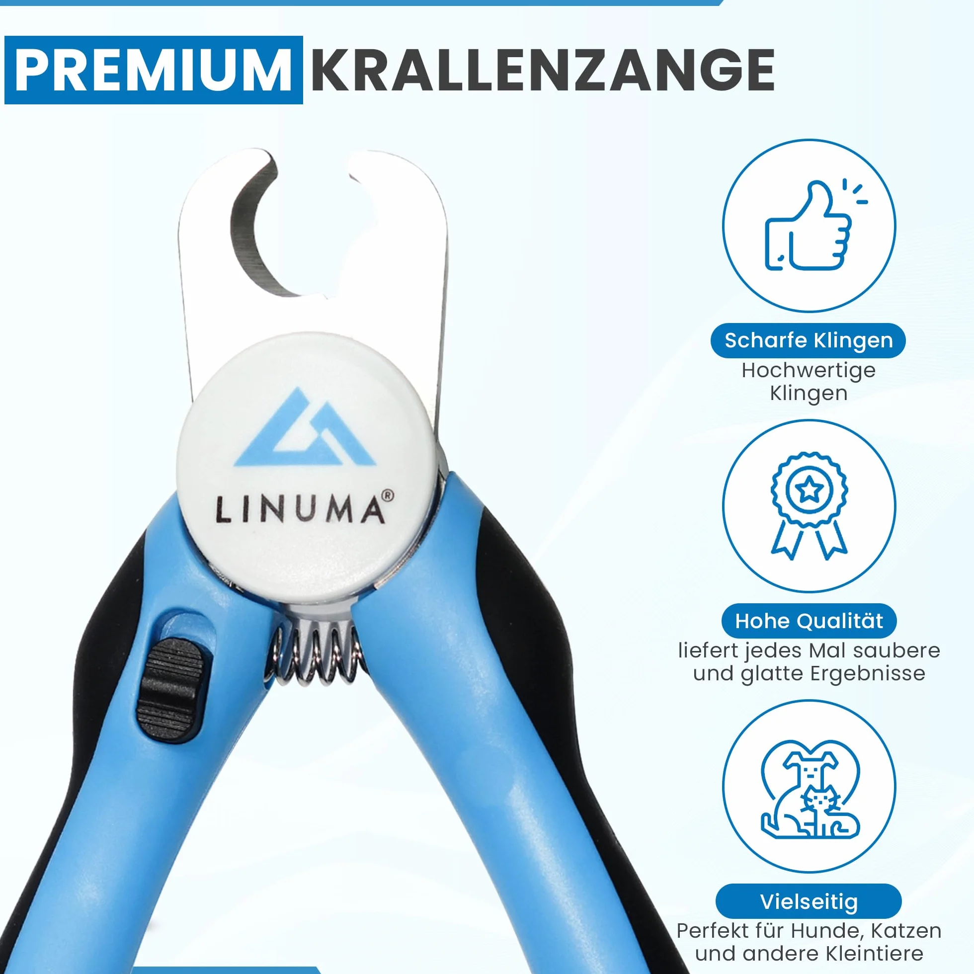 Cążki do pazurów dla psów i kotów z pilnikiem bezpieczna i precyzyjna pielęgnacja ergonomiczny uchwyt antypoślizgowy dla małych i średnich zwierząt łatwe użycie