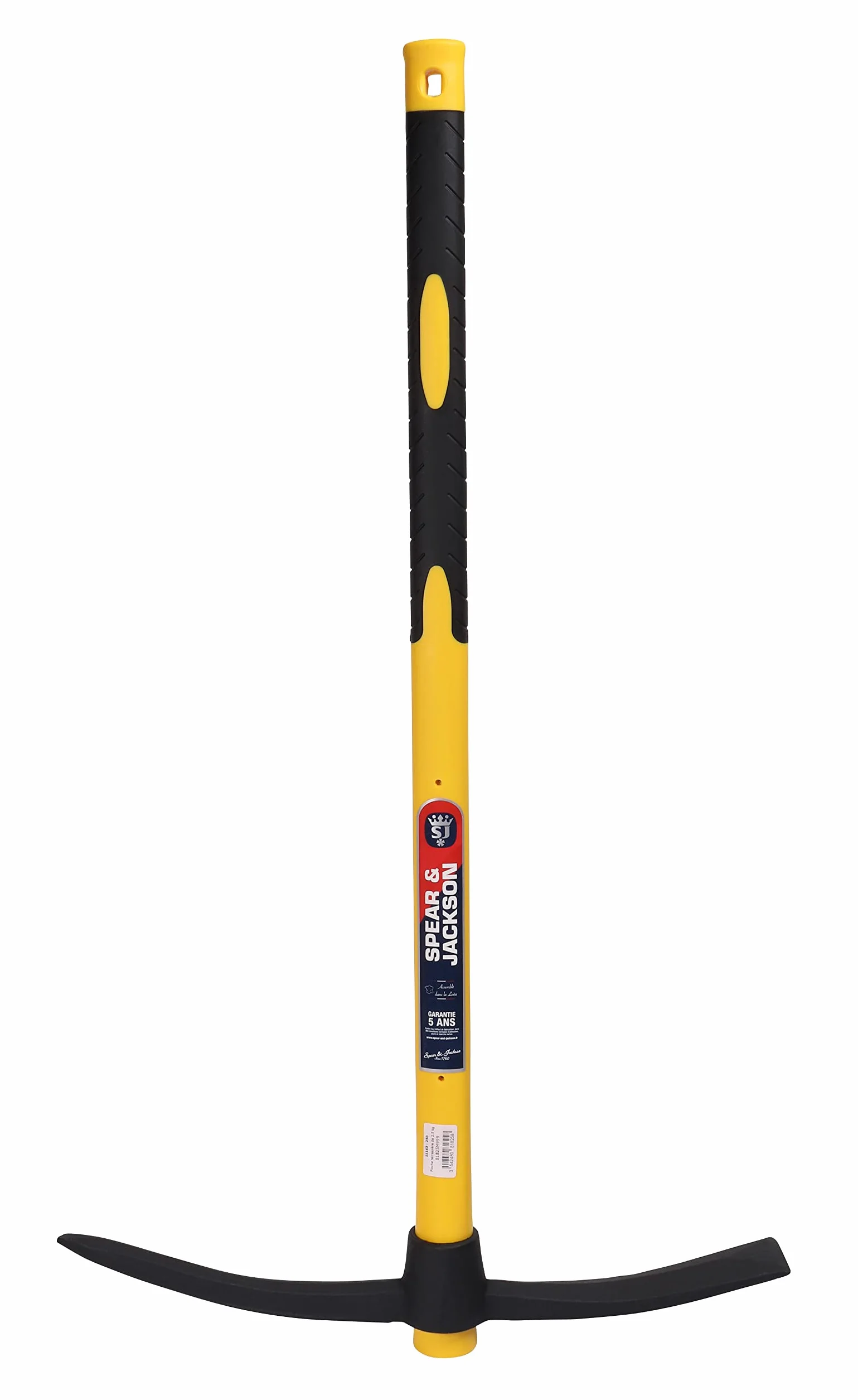 Spear & Jackson 81825 motyka krzyżowa z trzonkiem dzięki 3 materiałom, 2,5 kg