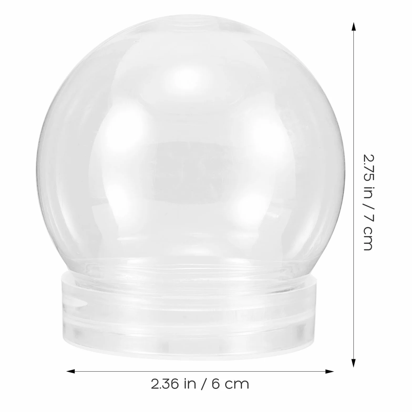 Kule Śnieżne Wodne 10 Sztuk Plastikowe Kule Śnieżne Dla Chłopców I Dziewcząt Projekty Rzemieślnicze Dla Chłopców Z Odkrytą Nasadką