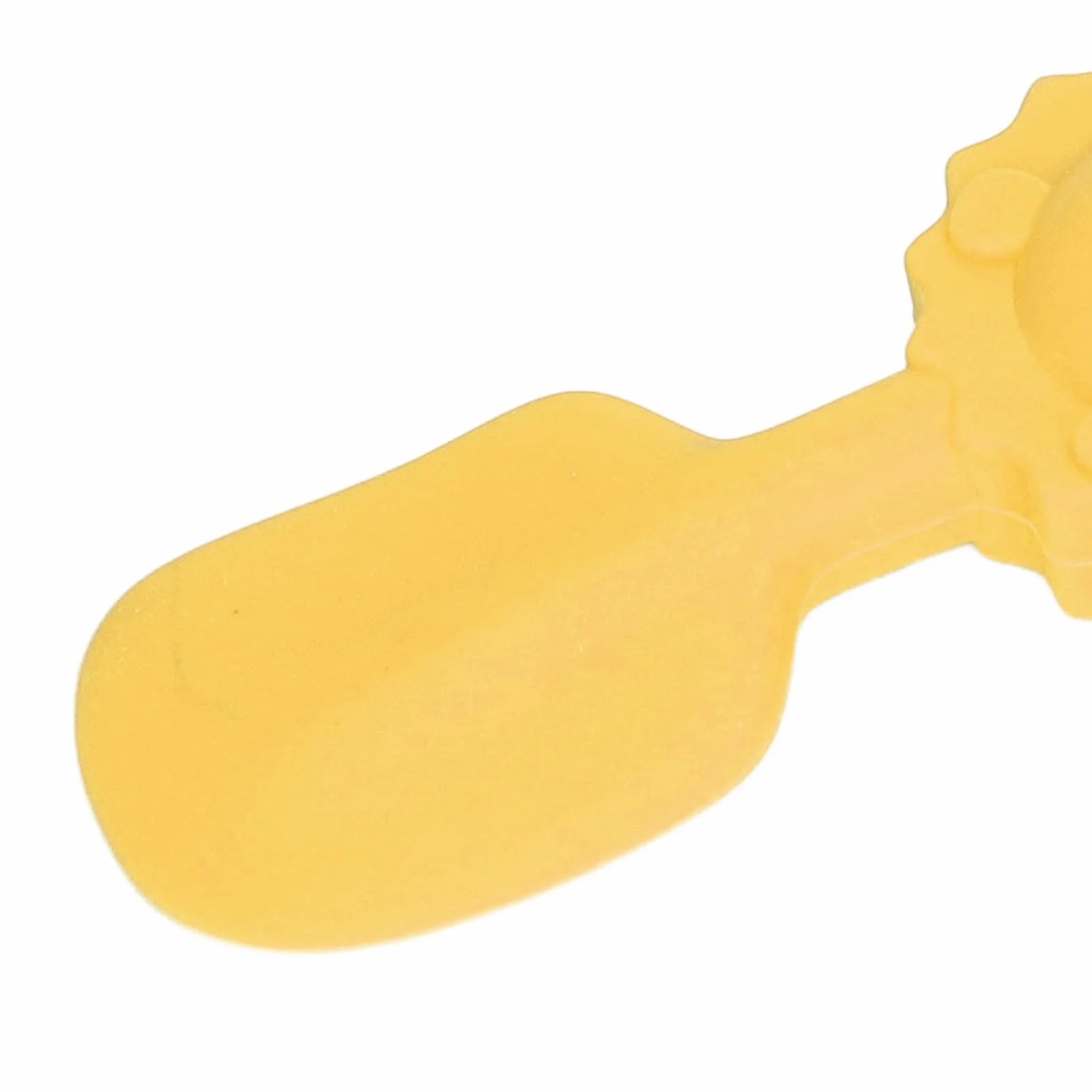 Baby Butt Cream Applicator, Mini dla dziecka Butt Cream Silikon Diaper Rash Cream Brush Butt Spatula Butt Spatula Baby Niezbędniki dla chłopców i dziewcząt (Żółty)