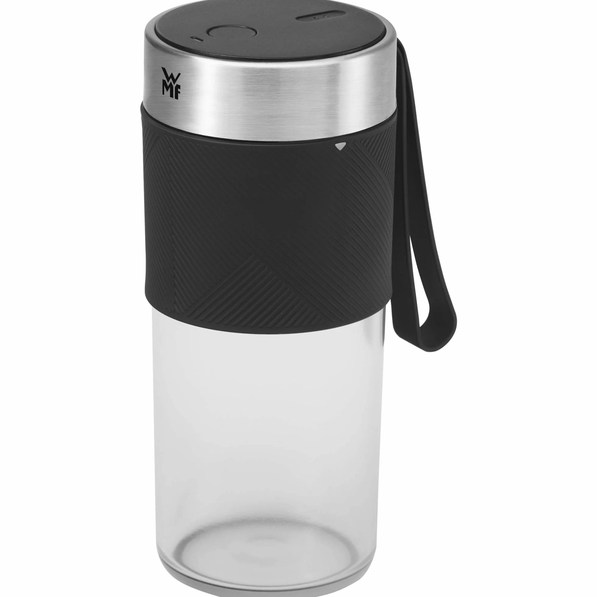 WMF Cromargan 300 ml przenośny mini mikser ładowany przez USB, urządzenie do smoothie