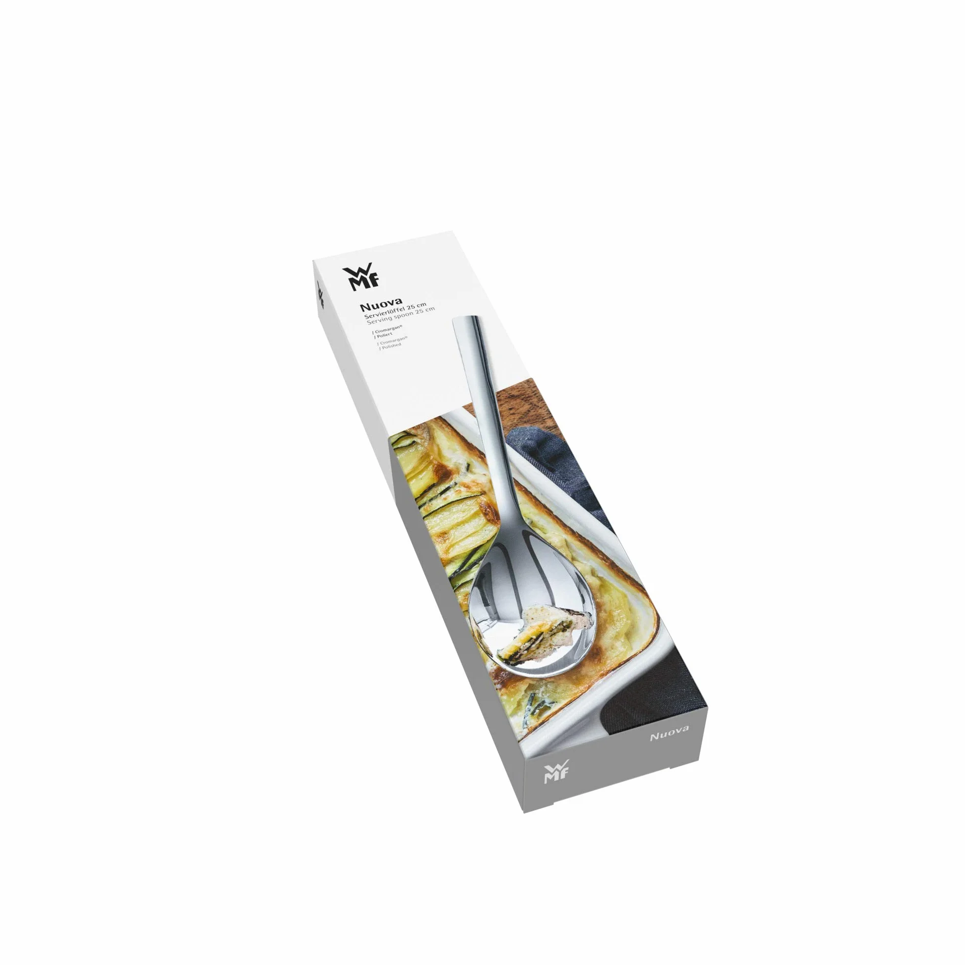 Wmf Nuova Łyżka Do Serwowania Polerowana Stal Nierdzewna Cromargan 25 cm Srebrna