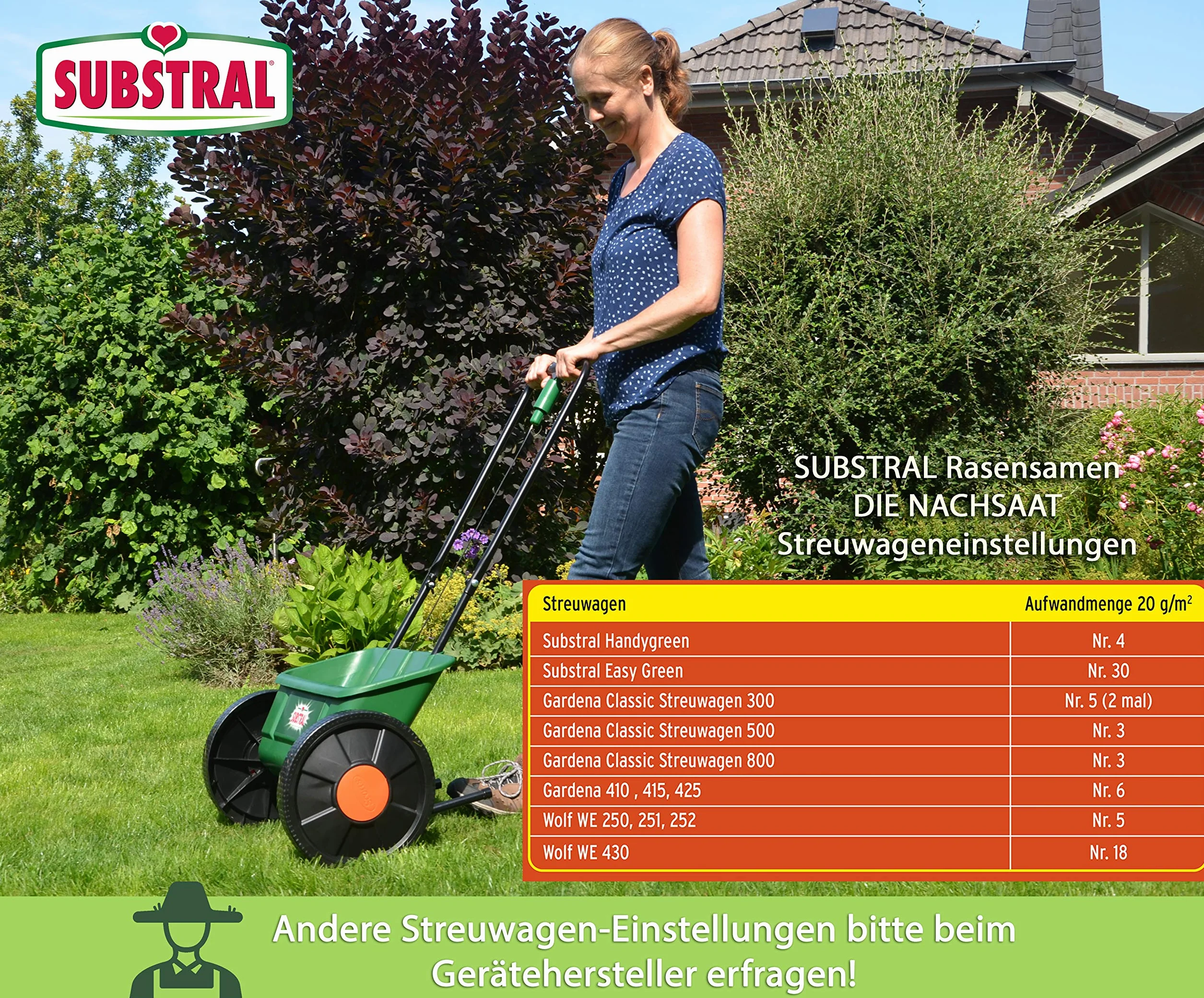 Mieszanka nasion Substral do nasion, matryca do 20 m² – 400 g