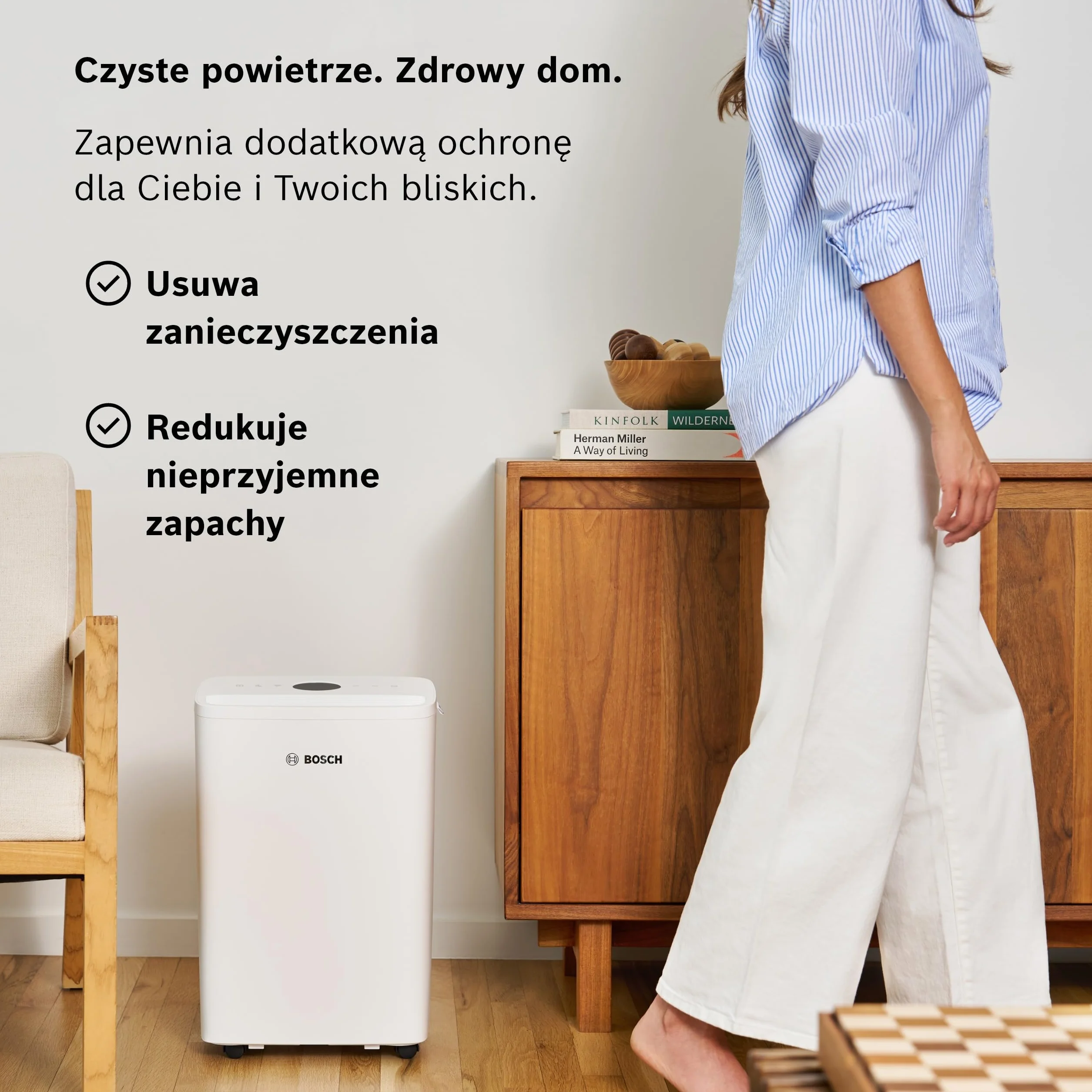 Bosch Oryginalny Zapasowy filtr do osuszacza powietrza - Wysoka wydajność, łatwy montaż i długotrwała jakość powietrza - Opakowanie 2 szt