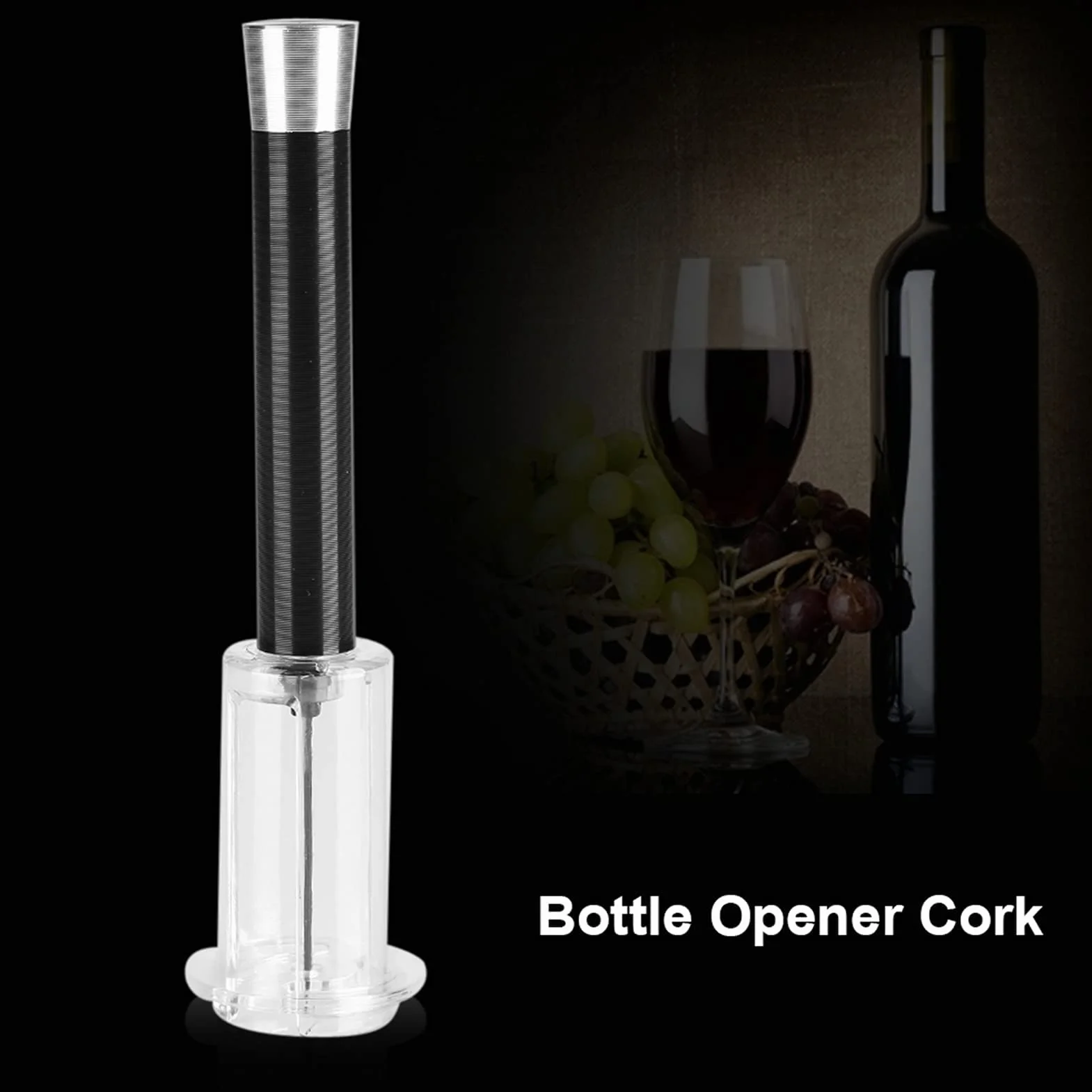 Otwieracz do butelek wina, korkociąg pneumatyczny, pompa ciśnieniowa, otwieracz do butelek, czerwone wino, otwieracz do wina, korkociąg, narzędzia do kuchni, gadżetu, otwieracza wina