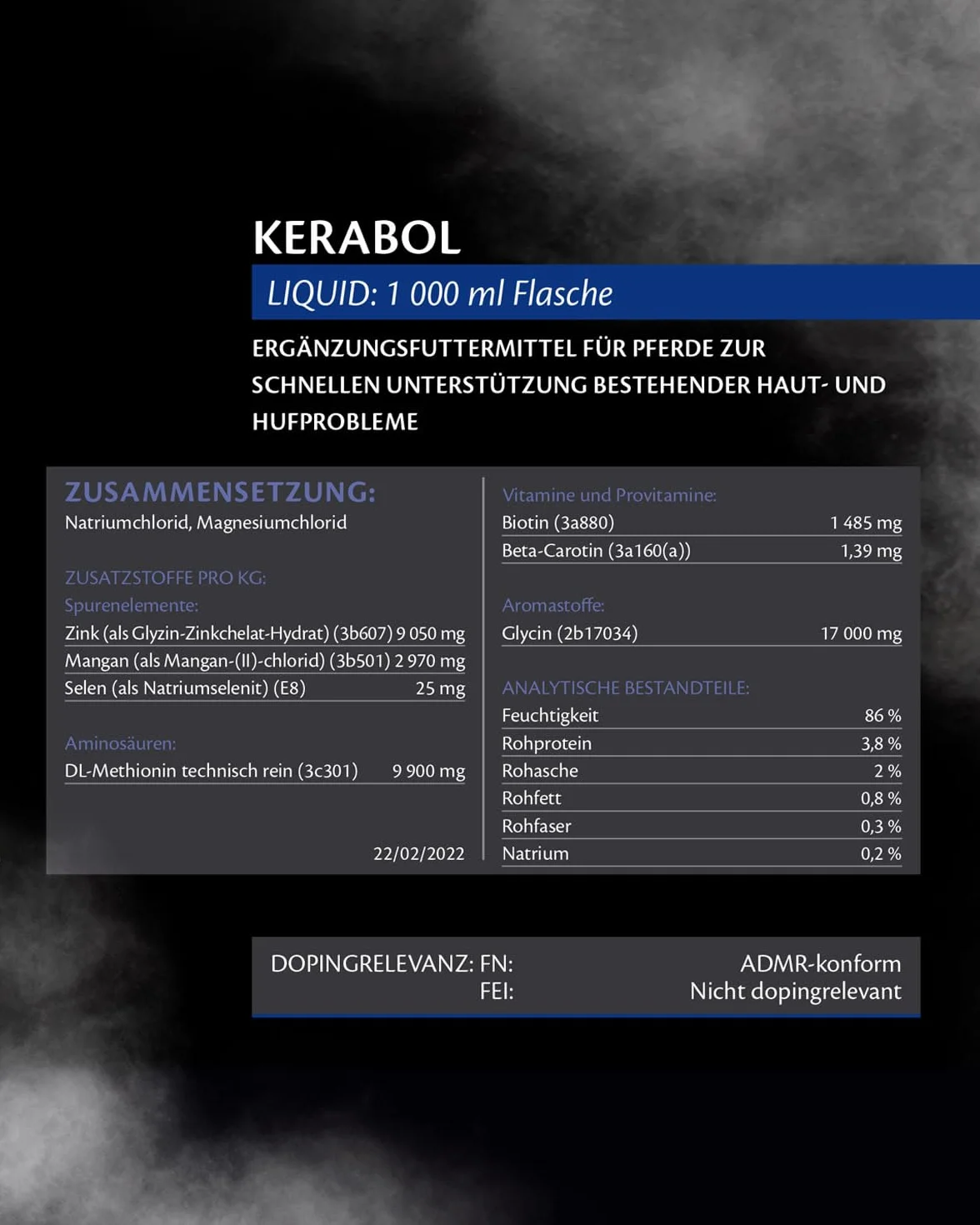 Vetoquinol Equistro Kerabol 1 L