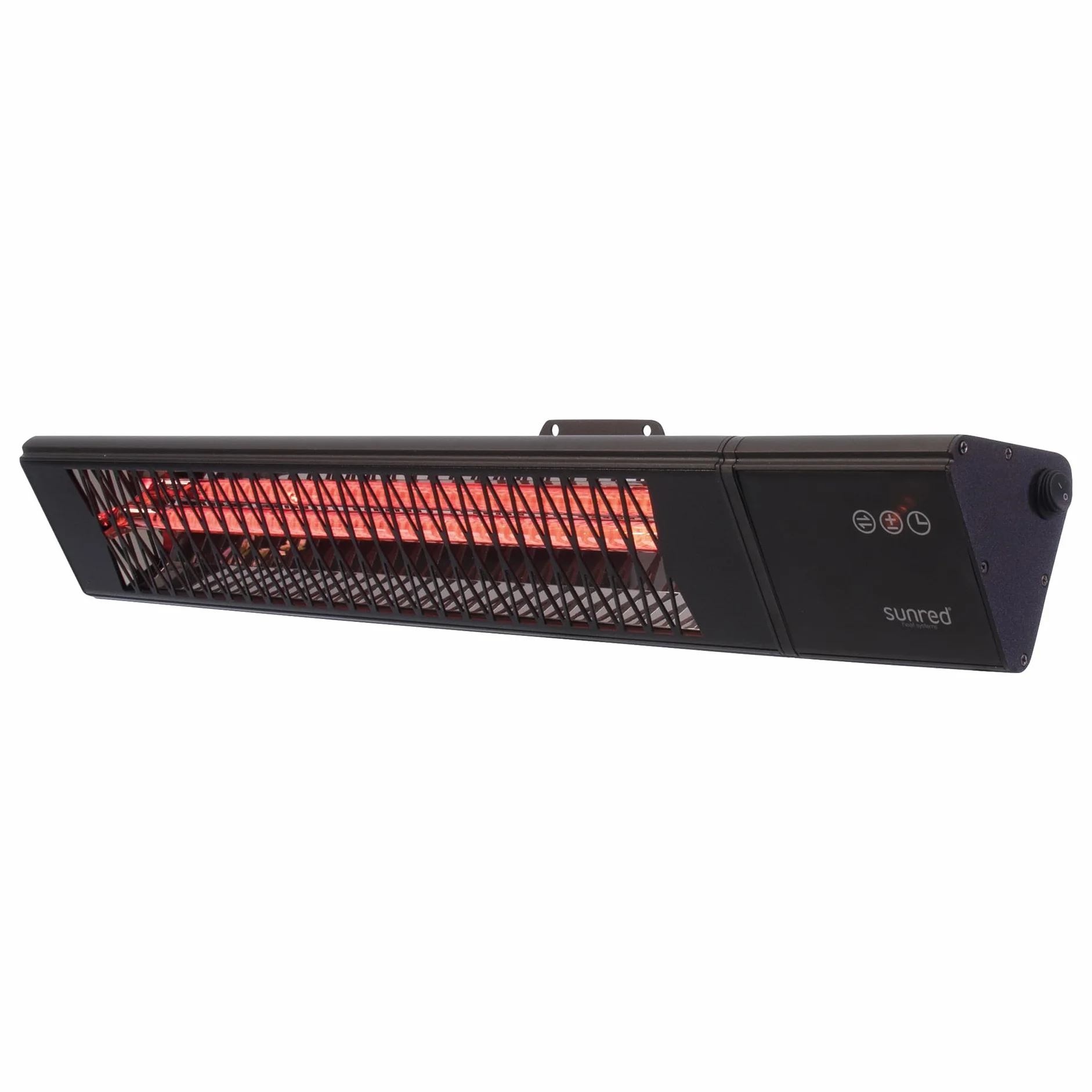 Sunred Grzejnik tarasowy ścienny Royal Diamond Smart Dark, 2500 W