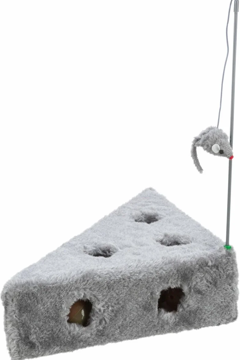 Trixie 4505 Ser dla kota z wiszącą zabawką i 3 piłkami do zabawy 36 x 8 x 26 cm / 26 cm