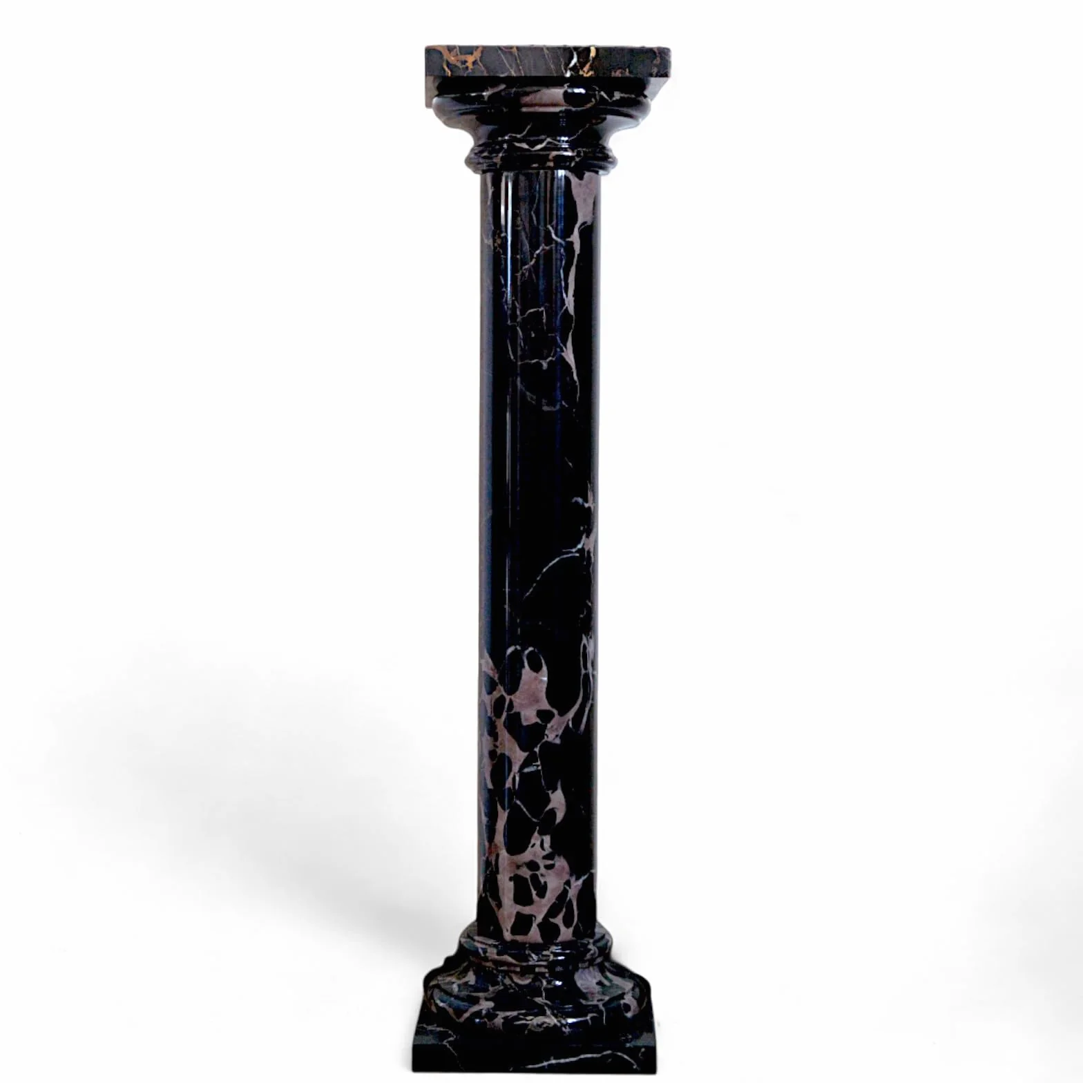 Marmurowa kolumna Portoro Antique Marble Column Made in Italy H.100cm