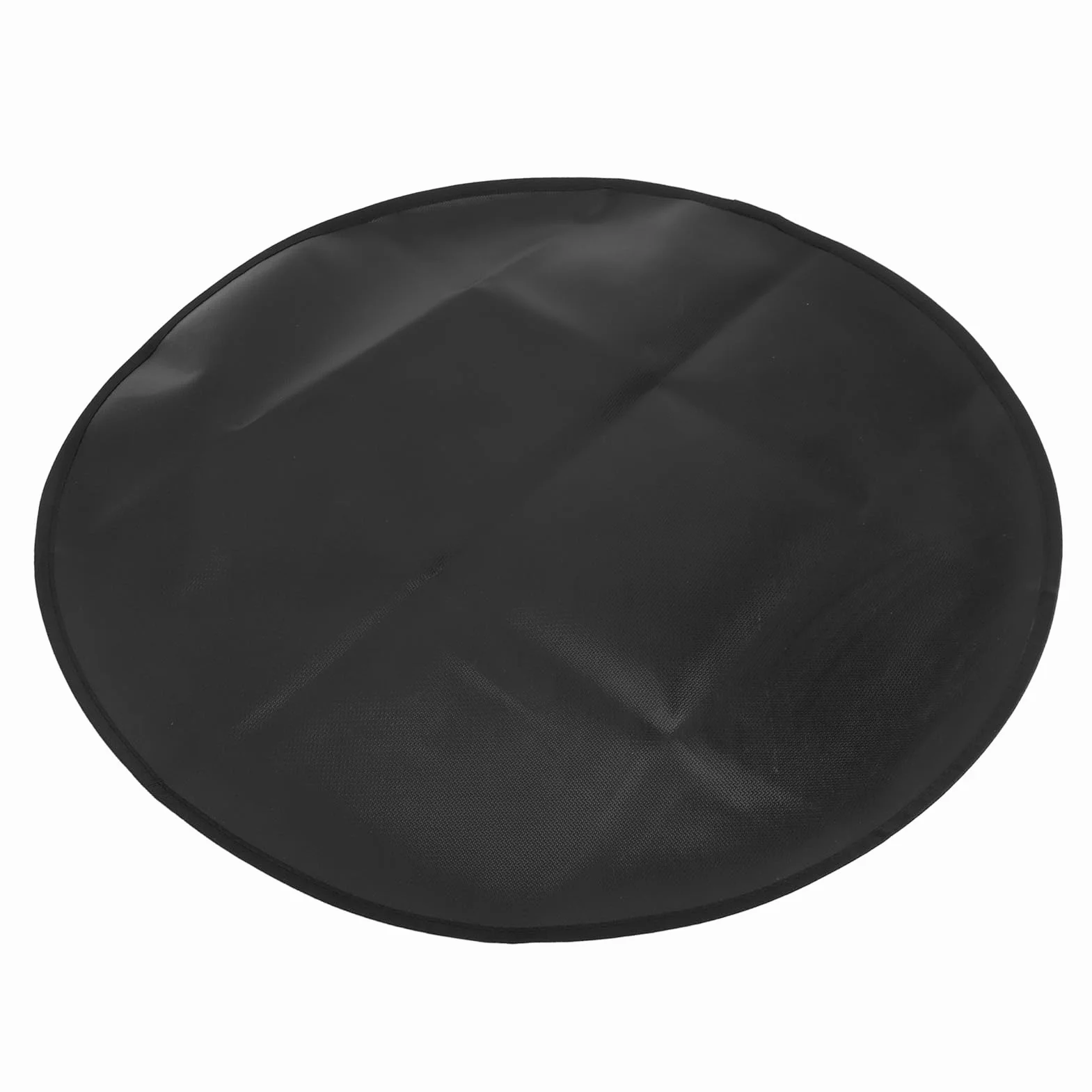 Ognioodporna podkładka pod grill, 24-calowa okrągła mata pod grill, przenośna mata grillowa odporna na ciepło do blatu, dwustronna ognioodporna podkładka pod grill (Dwustronny