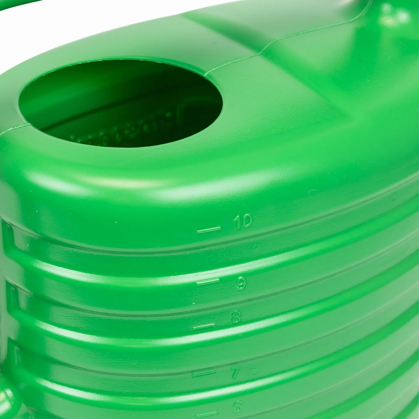 Prosperplast 10 litrów konewka ogrodowa z sitkiem, uchwytem i antypoślizgową podkładką, w kolorze zielonym, plastik