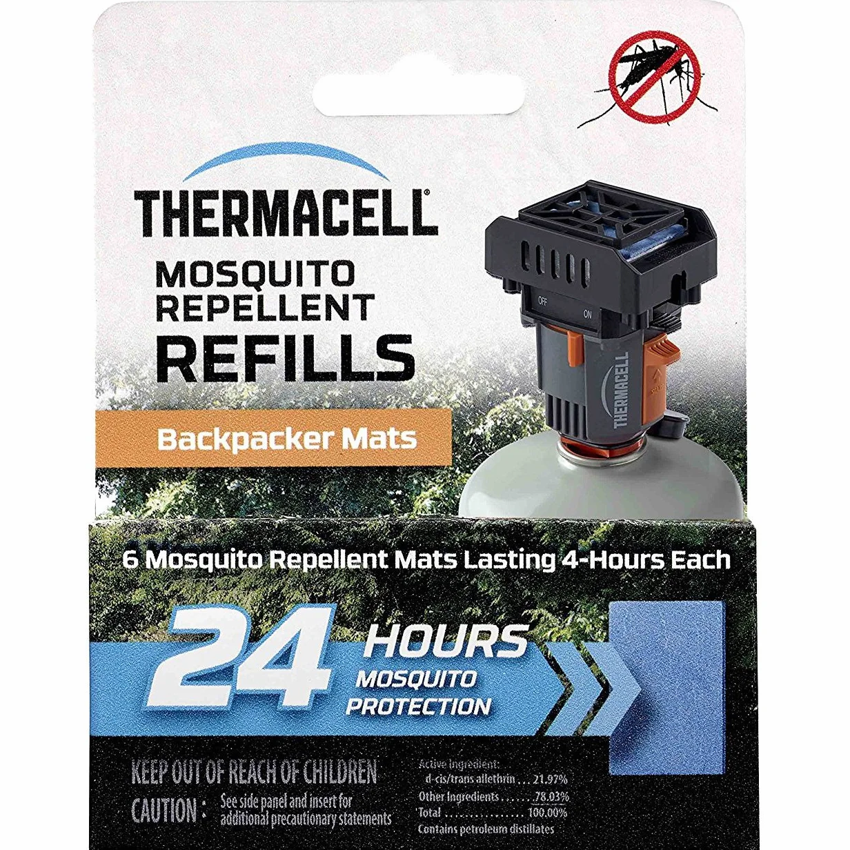 Thermacell 72-godzinny wkład do maty (trzy M-24's) do odstraszacza plecaka MR-BP