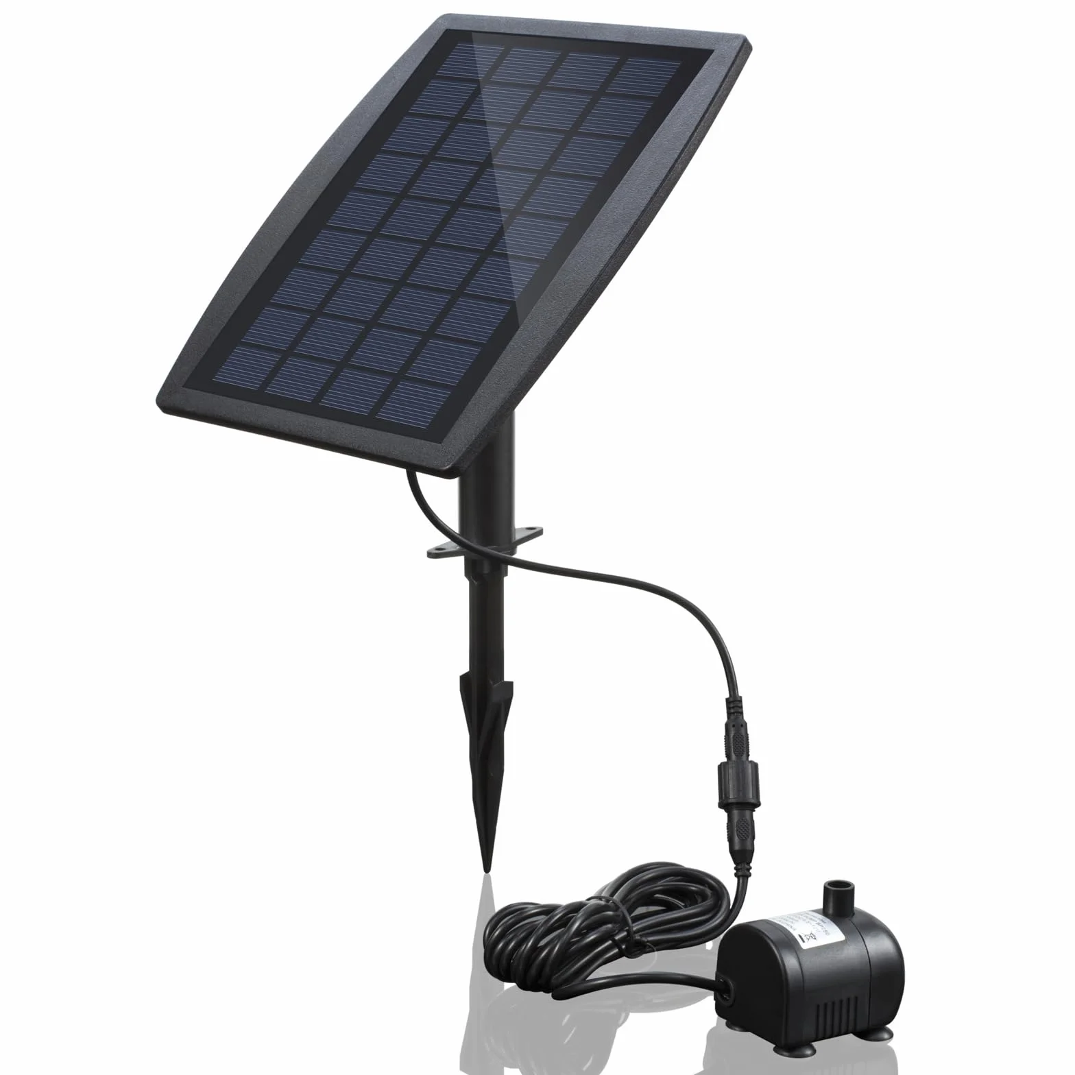 Solarna pompa fontannowa z panelem 2,5 W, fontanna dla ptaków, zestaw do stawu, na patio, ogród, dekoracja akwarium MY04