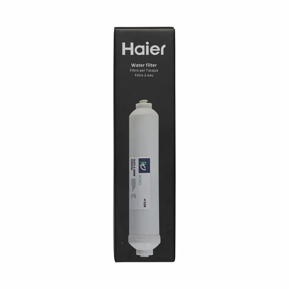Haier HAWFILT41 filtr wody do lodówki, łatwy montaż i wymiana, kompatybilny z wybranymi lodówkami Haier FRENCH-DOOR