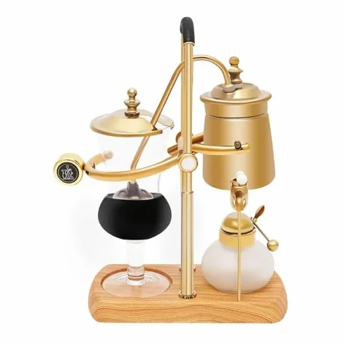 Vintage Balance Syphon ekspres do kawy, próżniowy system parzenia kawy na kemping i do użytku domowego, syfon do specjalnego przygotowywania kawy