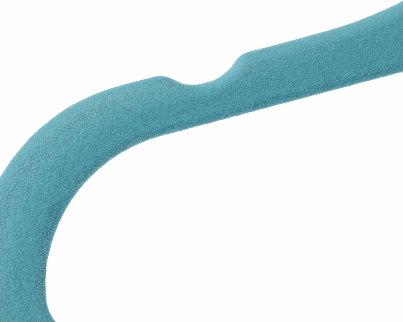 Aksamitne Antypoślizgowe Wieszaki na Ubrania dla Niemowląt i Małych Dzieci Amazon Basics Kids, 29,5 cm (11,6 cala), Opakowanie 50 Sztuk, Niebieski
