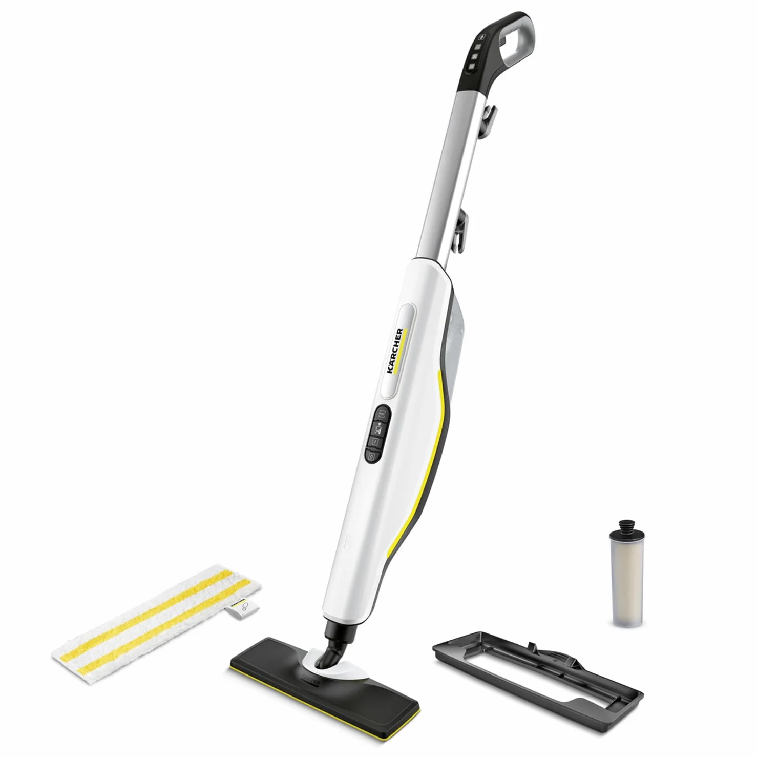 Kärcher mop parowy SC 3 Upright EasyFix, czas nagrzewania: 30 s, wydajność powierzchniowa na napełnienie zbiornika: ok. 60 m², Pojemność zbiornika: 0,5 l, Moc grzewcza: 1600 W