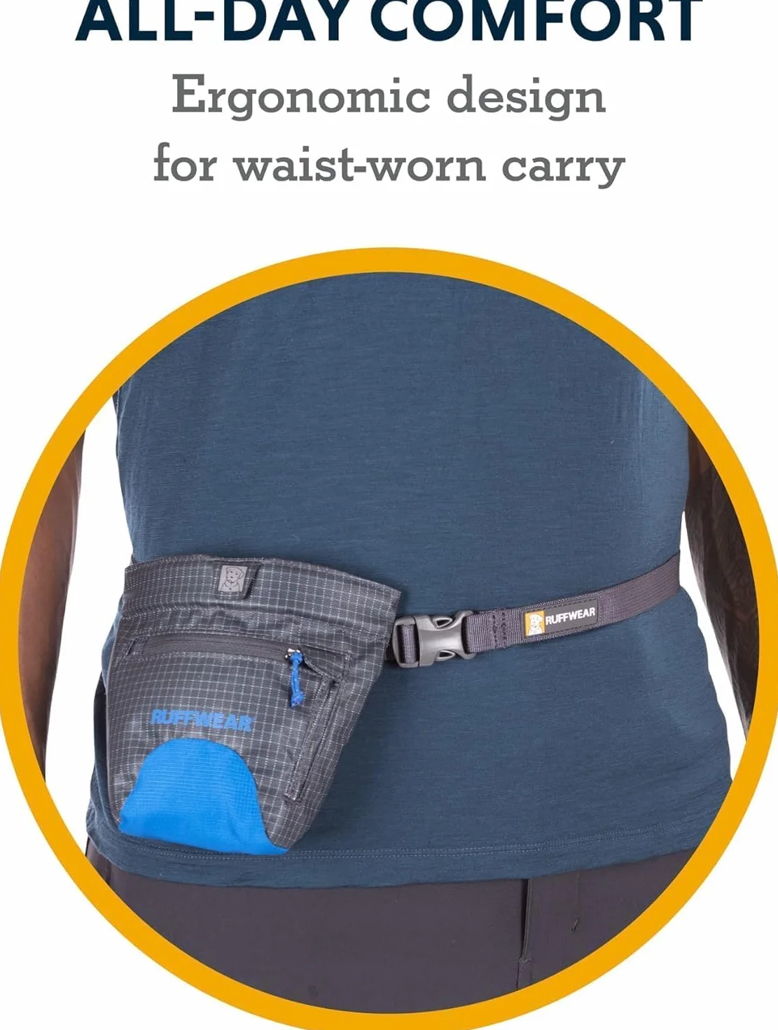 RUFFWEAR Treat Trader, Brązowy niedźwiedź, 6 x 5.3 x 4.9 inches, Sportowy/swobodny