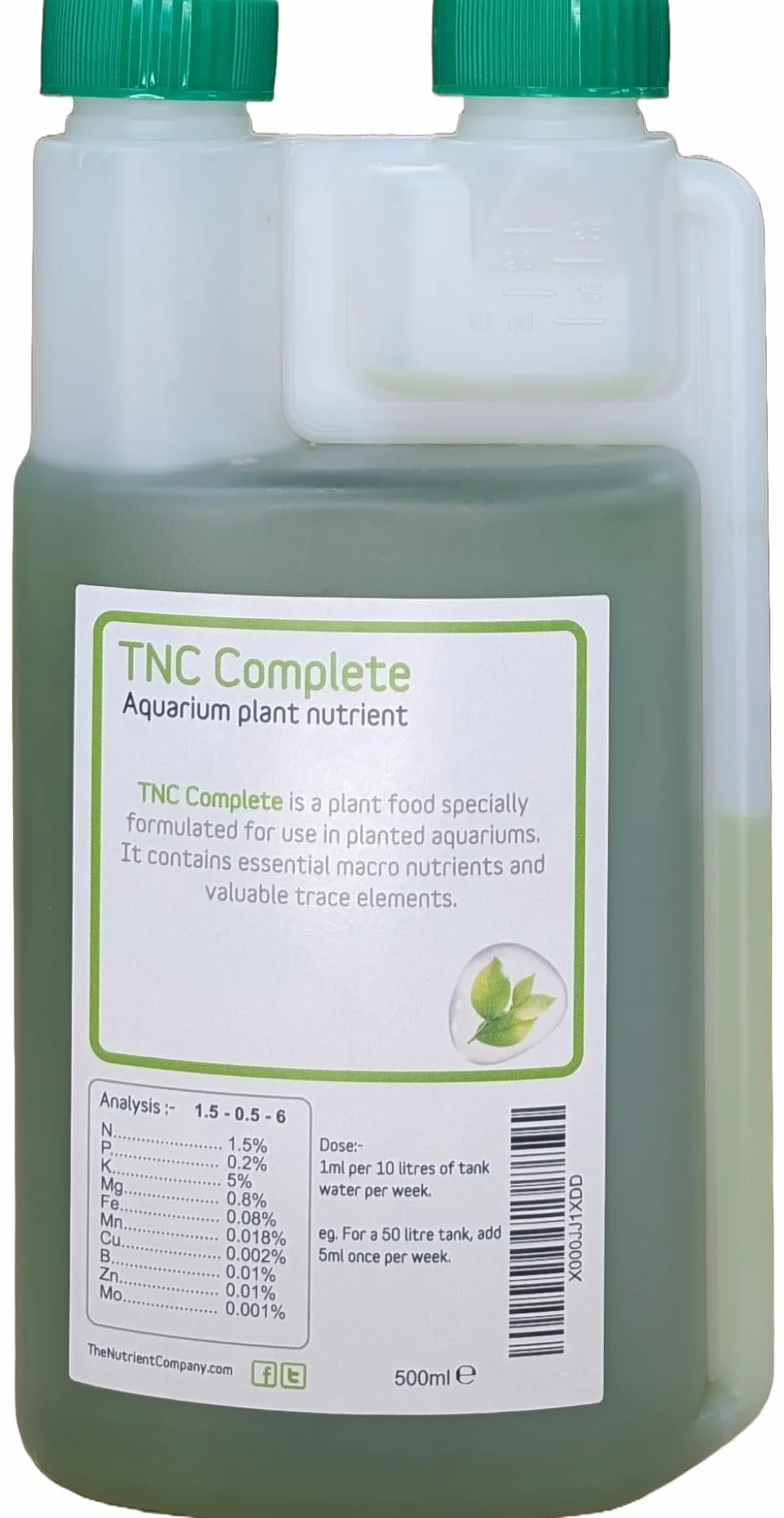 Nawóz do roślin akwariowych TNC Complete 500 ml płynny pokarm