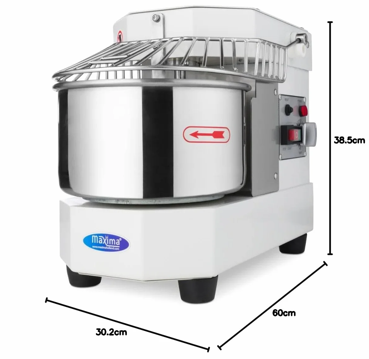 Maxima Ugniatarka spiralna – 8 l – 4,5 kg – 450 W