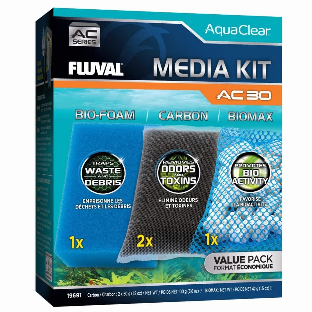 Fluval Zestaw do konserwacji filtra do akwarium AquaClear AC30