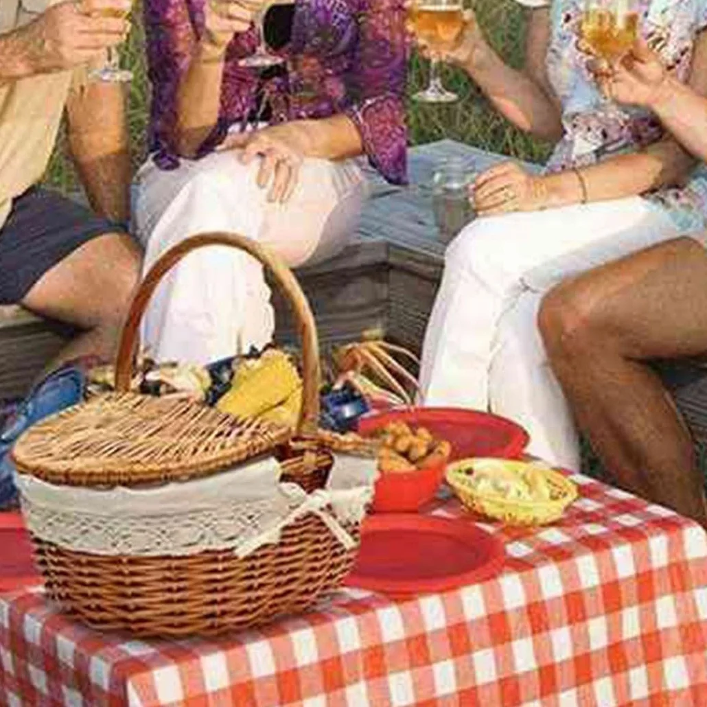 Kosze wiklinowe, piknikowe kosze na zakupy, pleciony kosz na grzyby z uchwytem z pokrywką, wiklinowy kosz piknikowy, kosz na zakupy, kosz do przechowywania