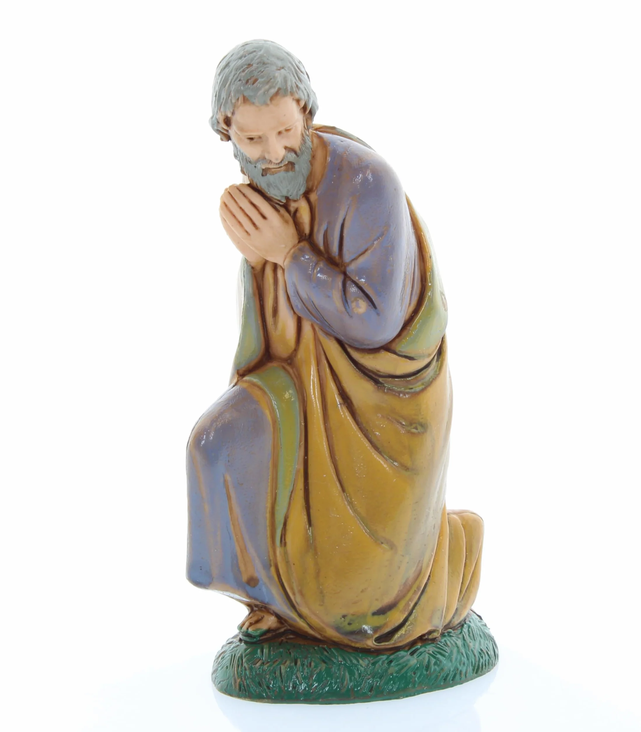 Zestaw do szopki bożonarodzeniowej Moranduzzo z 3 figurkami w skali 3.9 cala 1:20 – STANDARD 10 – Styl 700, Nietłukące się ręcznie malowane figurki, Oficjalny produkt, Wykonane we Włoszech, Rzeźbiarz
