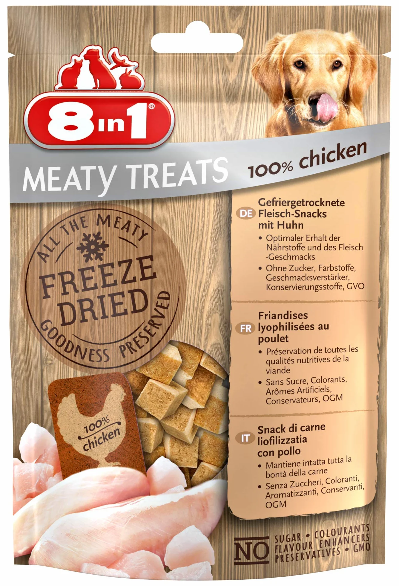 8In1 Meaty Treats Smakołyki dla Psów 50 g
