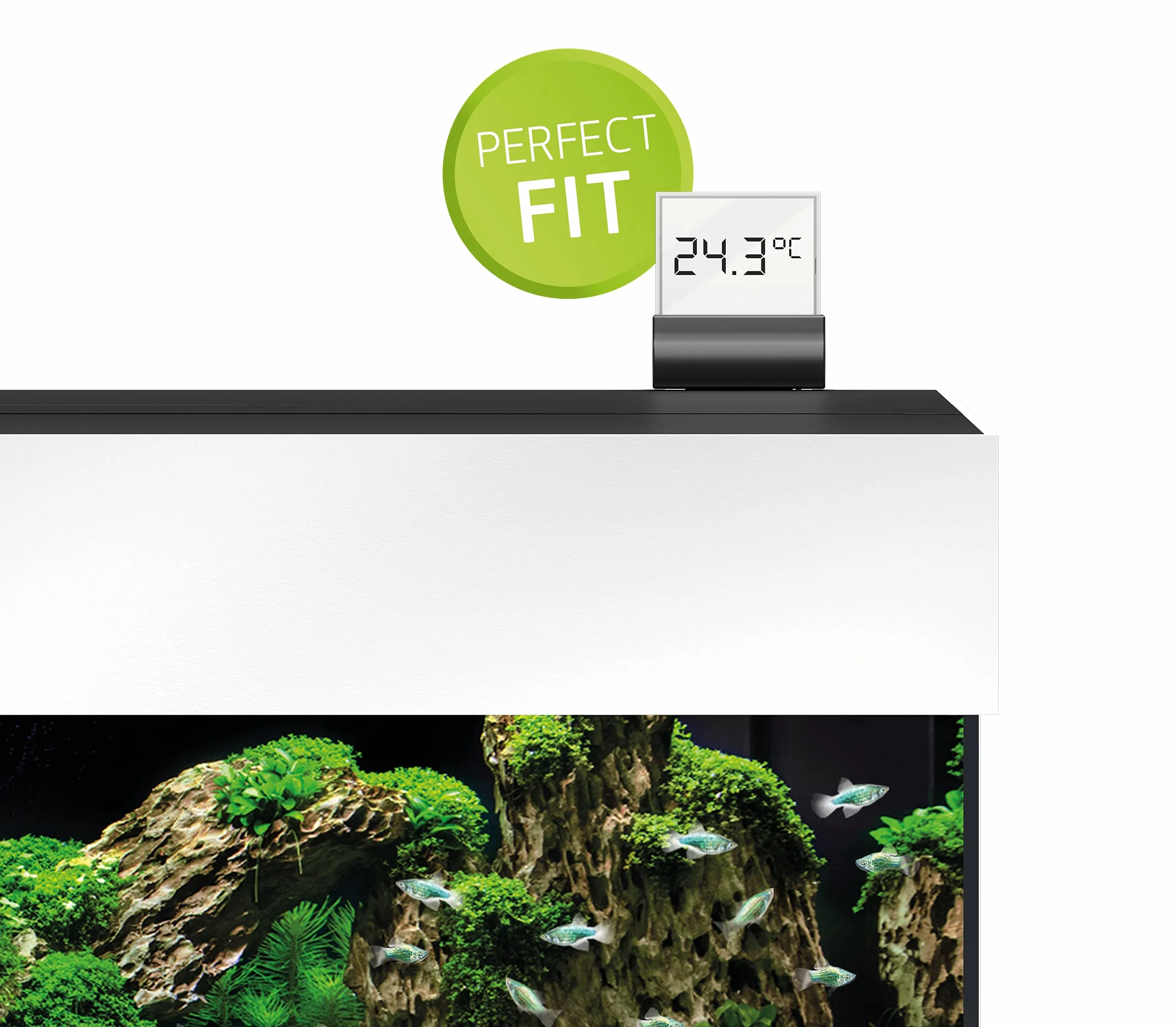 JUWEL Aquarium - Cyfrowy termometr 3.0 – pasuje do wszystkich akwariów